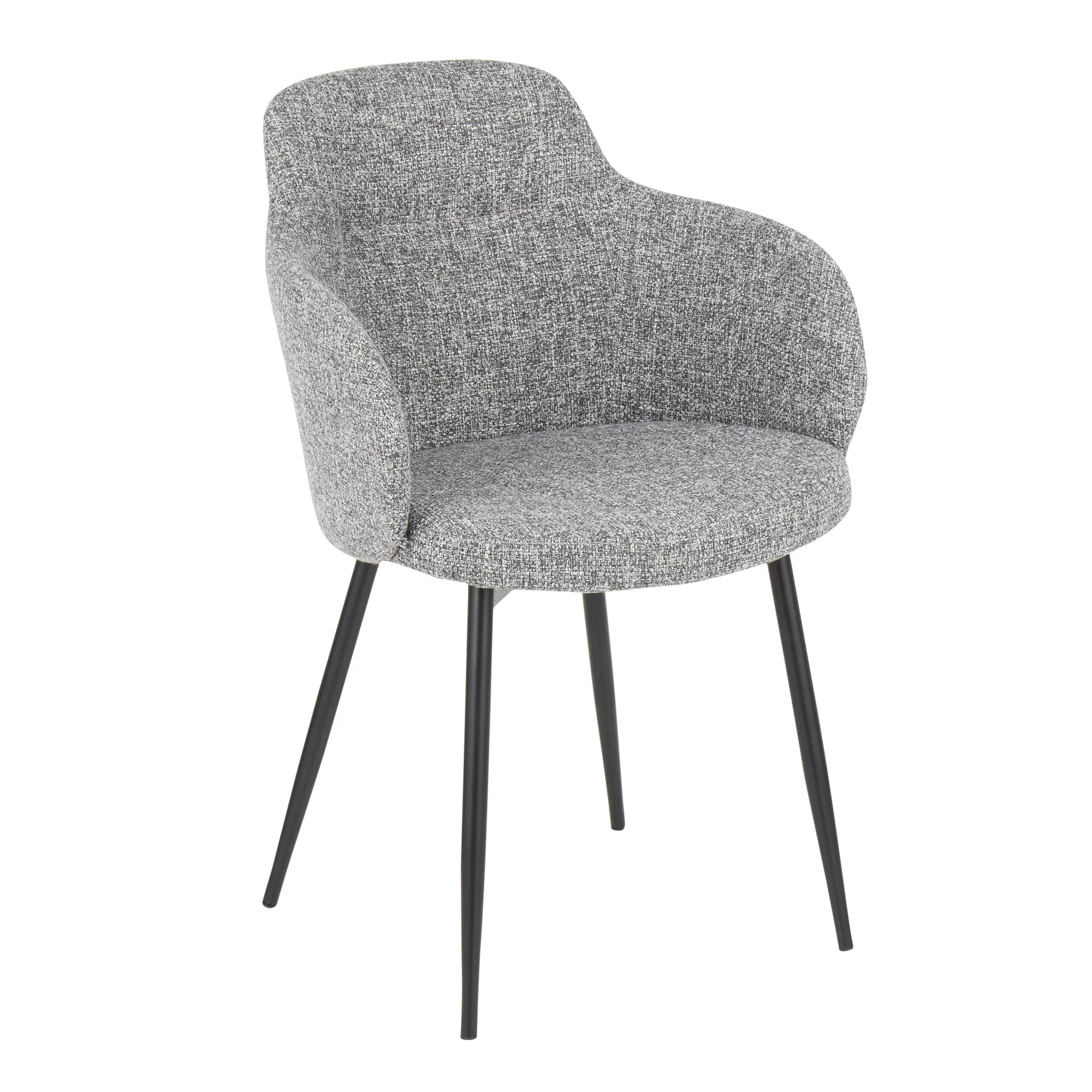 Boyne Chair - Set of 2 By LumiSource - CH-BOYNEFB2 BKCR2 - Image 16