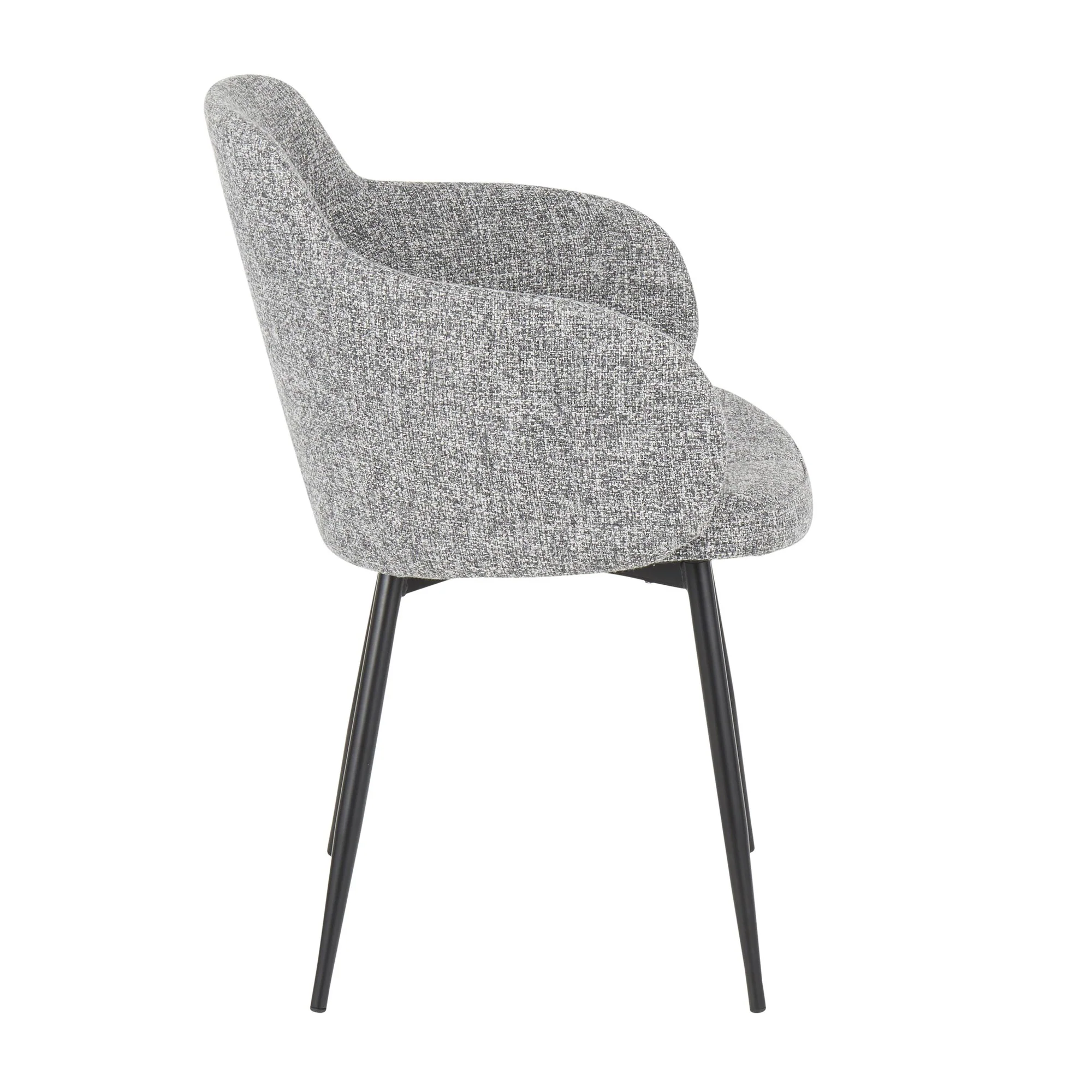 Boyne Chair - Set of 2 By LumiSource - CH-BOYNEFB2 BKCR2 - Image 17
