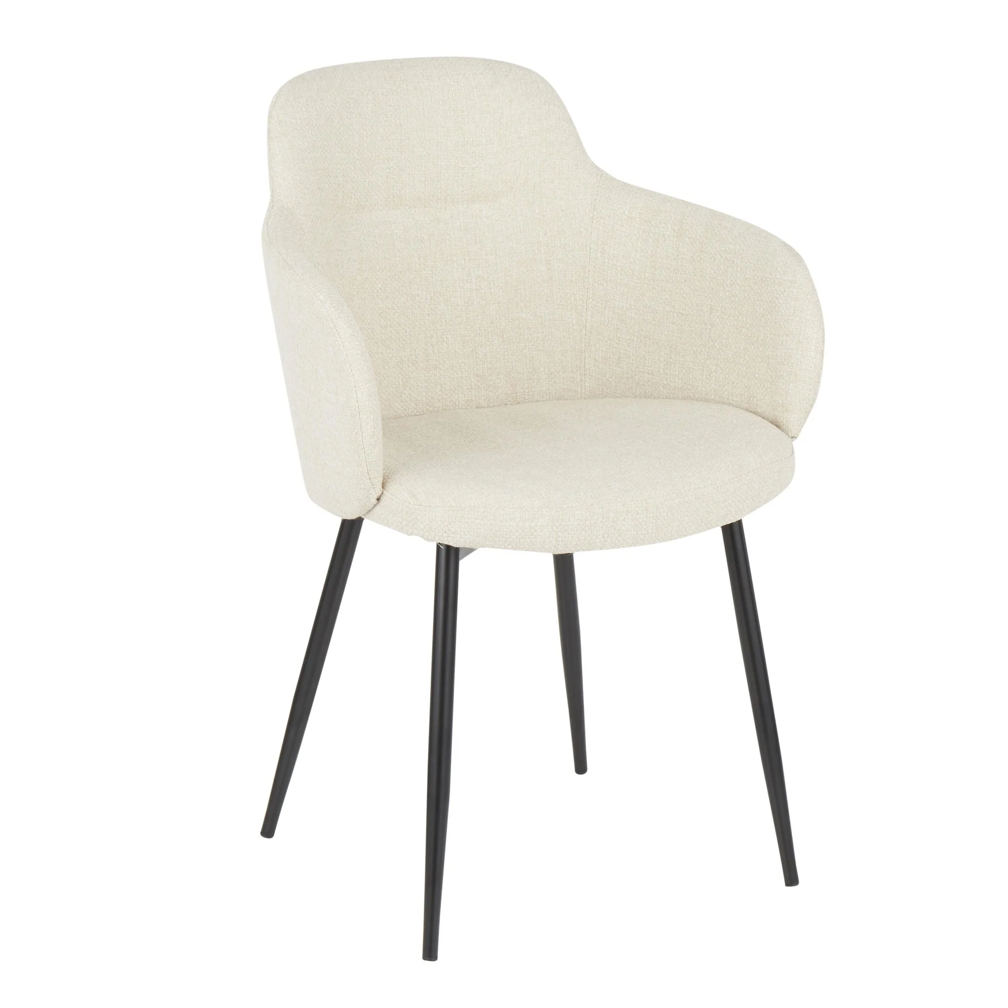 Boyne Chair - Set of 2 By LumiSource - CH-BOYNEFB2 BKCR2 - Image 6