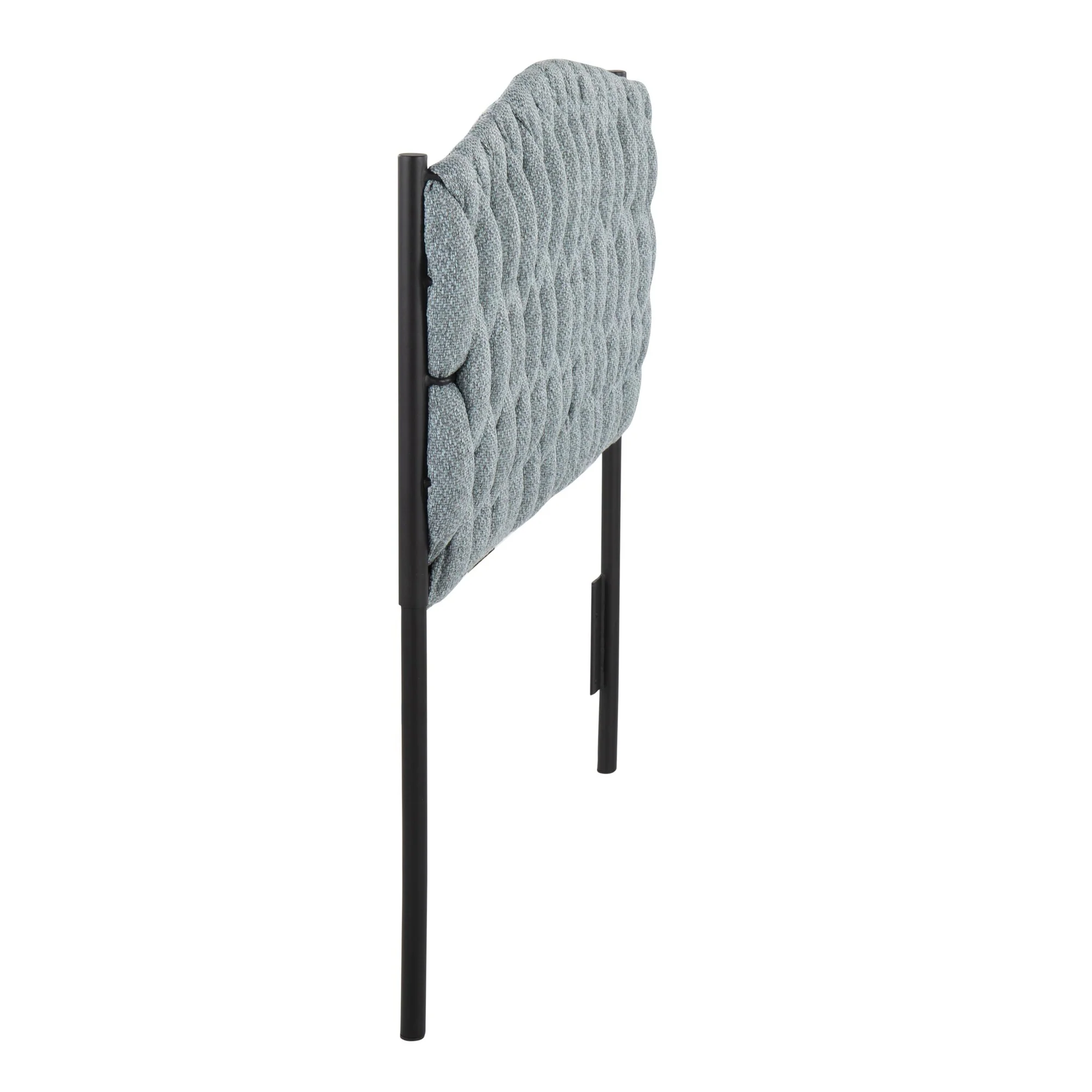 Braided Matisse Twin Headboard Blue By LumiSource - Image 3