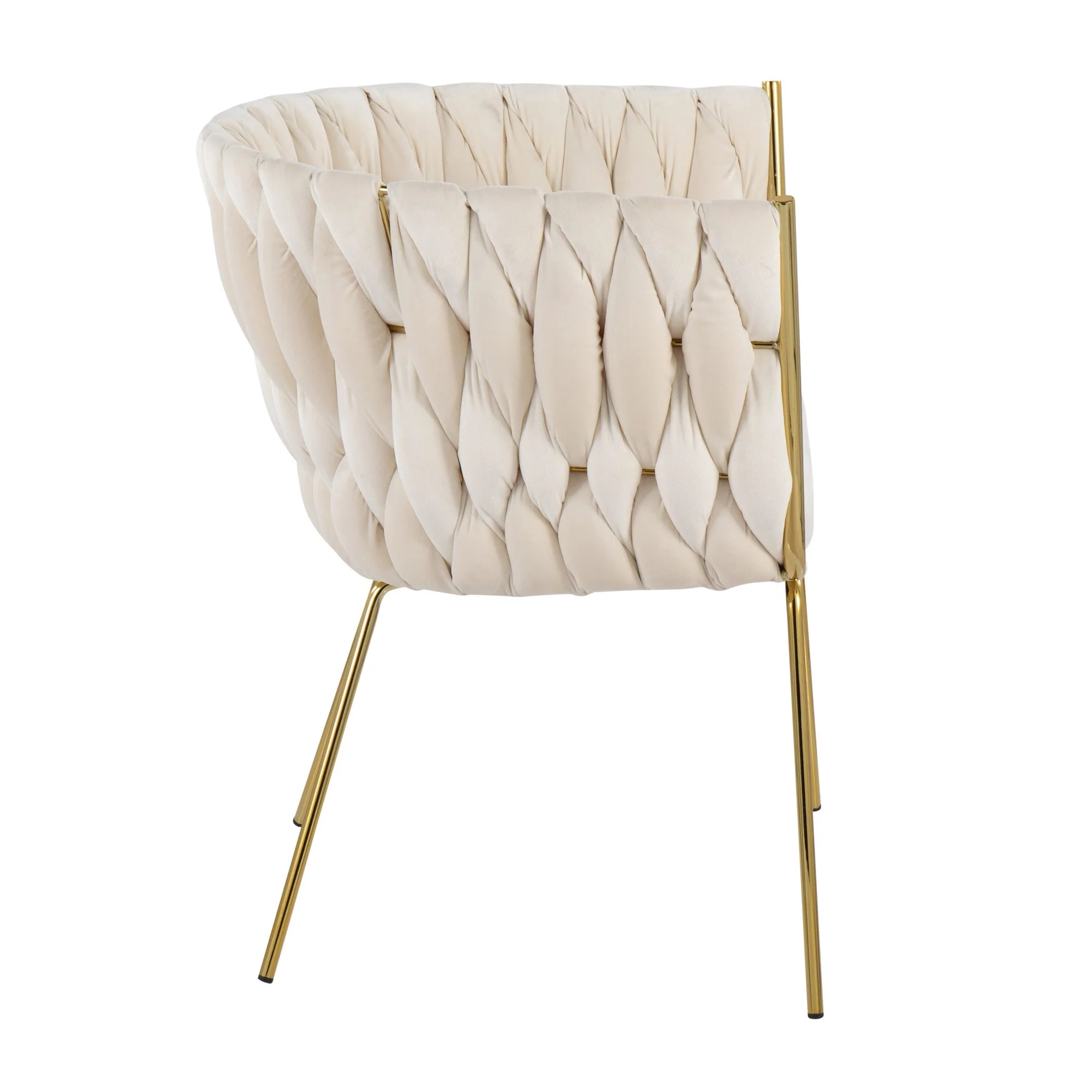 Braided Renee Chair Green By LumiSource - Image 15