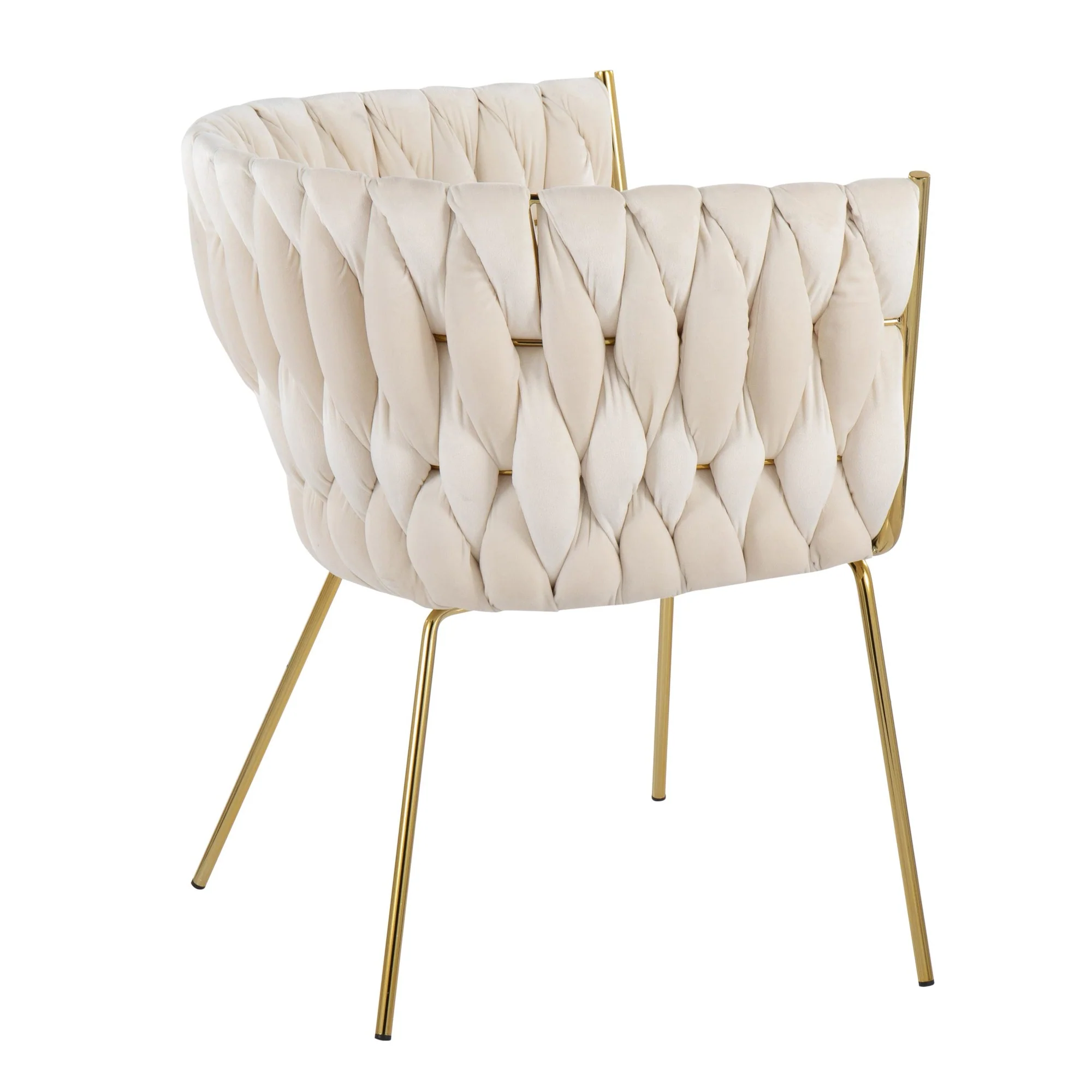 Braided Renee Chair Green By LumiSource - Image 16