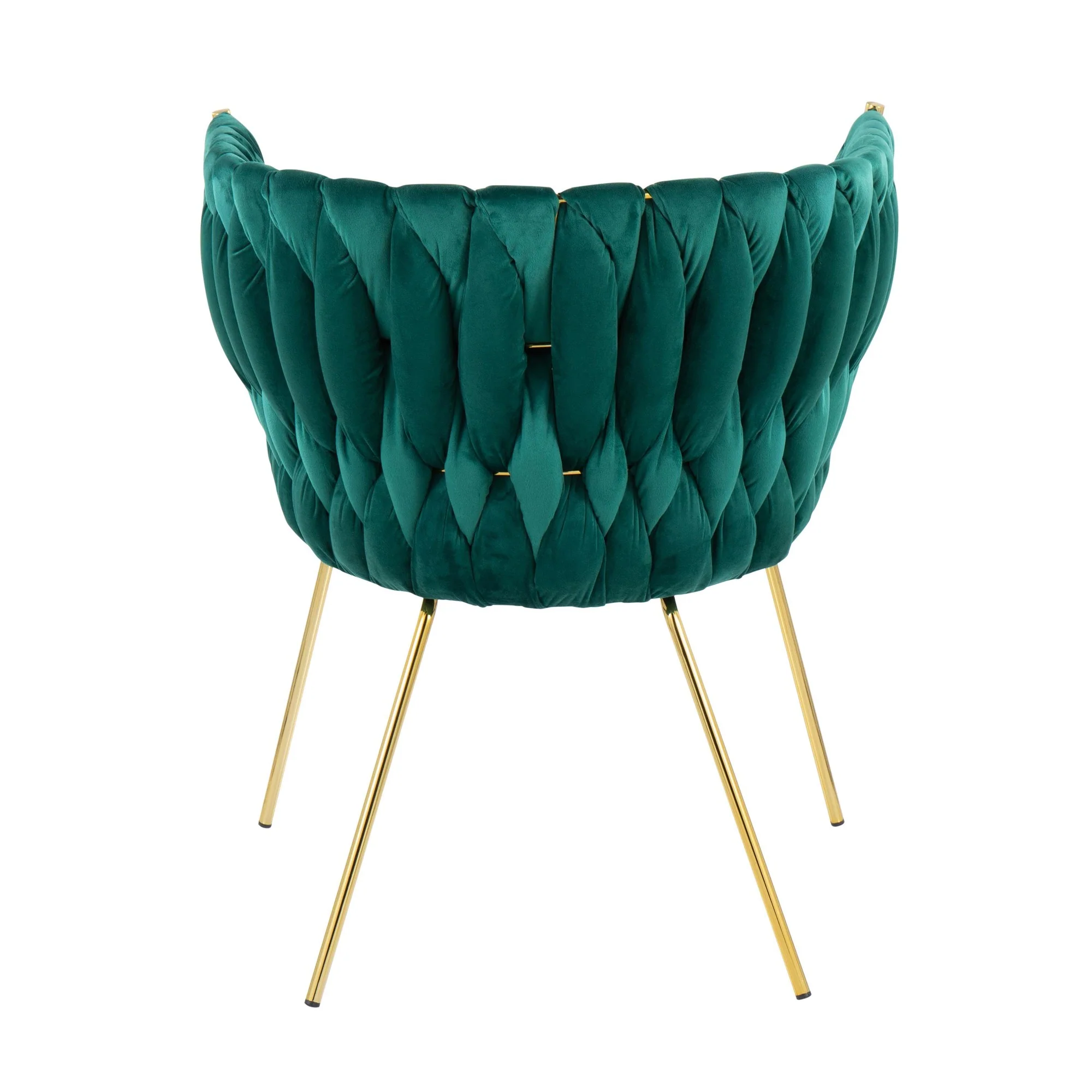 Braided Renee Chair Green By LumiSource - Image 5