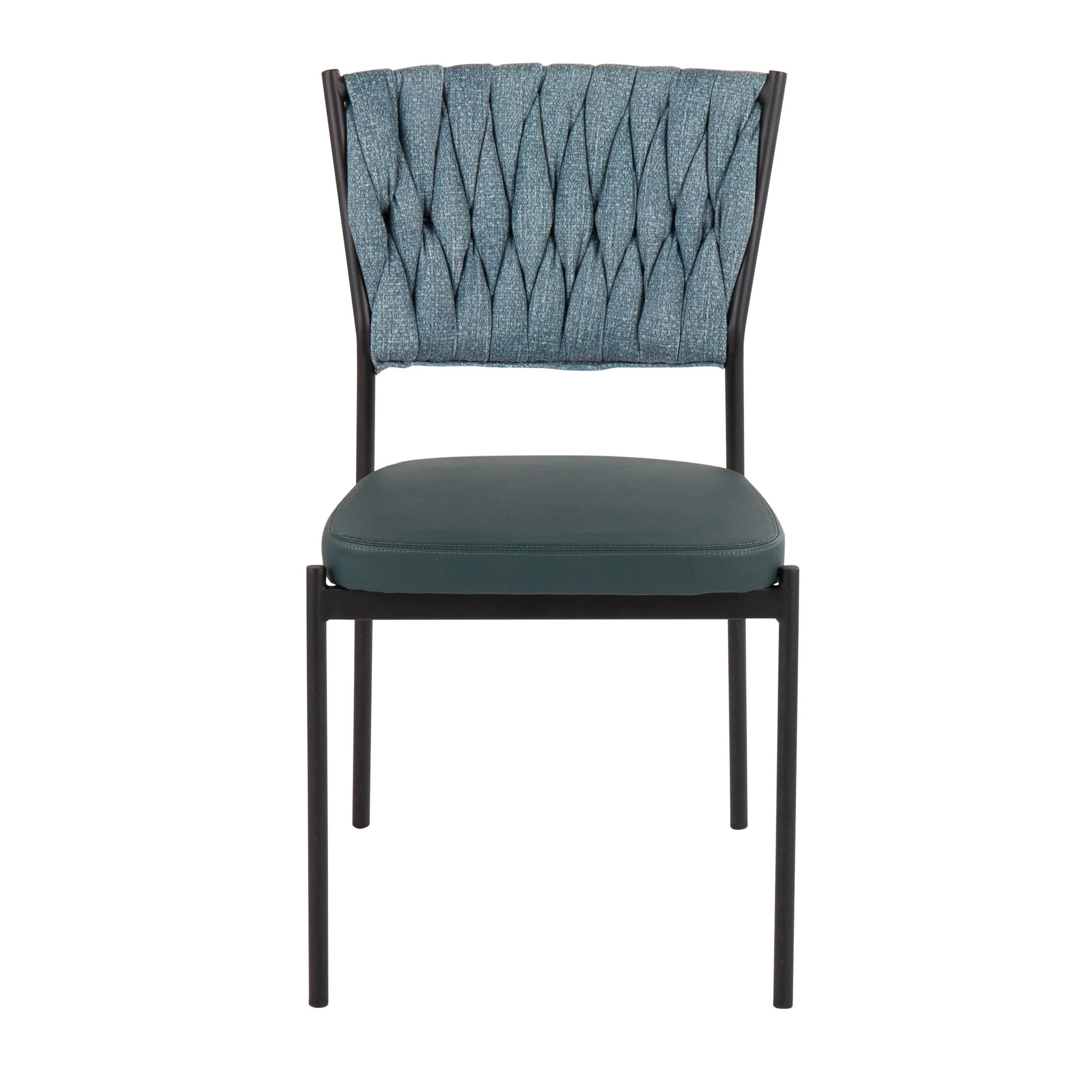 Braided Tania Chair - Set of 2 Green By LumiSource - Image 2