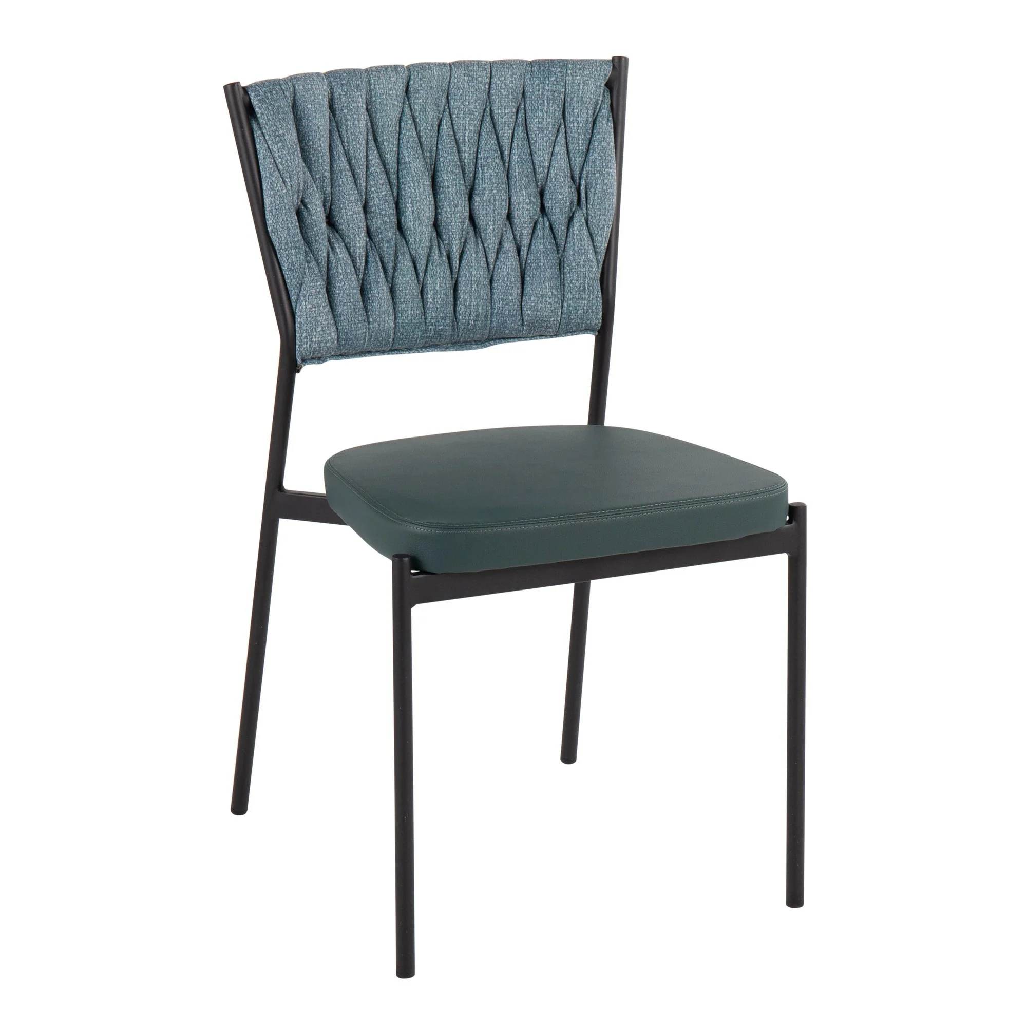 Braided Tania Chair - Set of 2 Green By LumiSource - Image 5