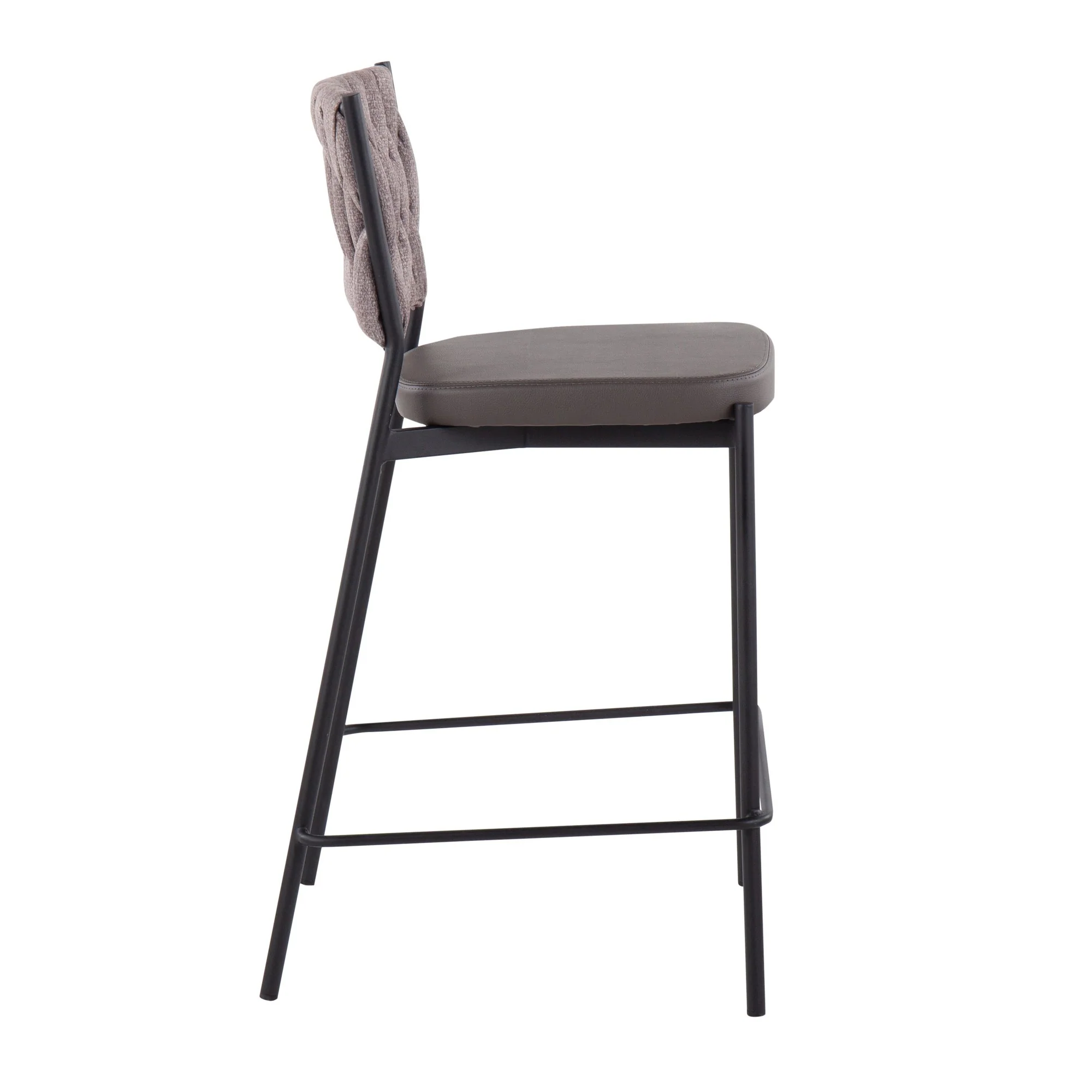 Braided Tania Counter Stool - Set of 2 Green By LumiSource - Image 18