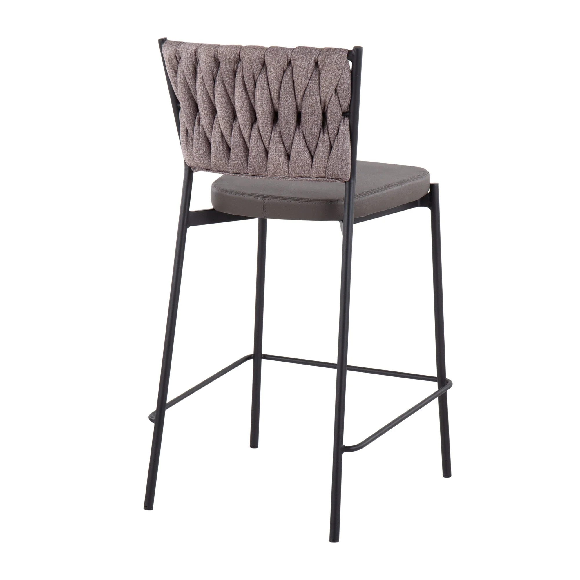 Braided Tania Counter Stool - Set of 2 Green By LumiSource - Image 19