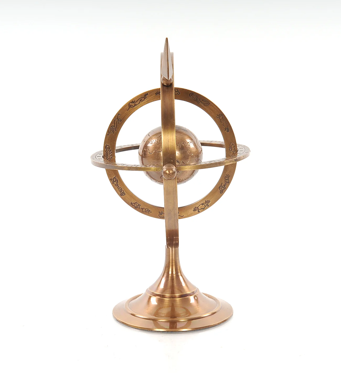 Brass Armillary By Homeroots - Image 3