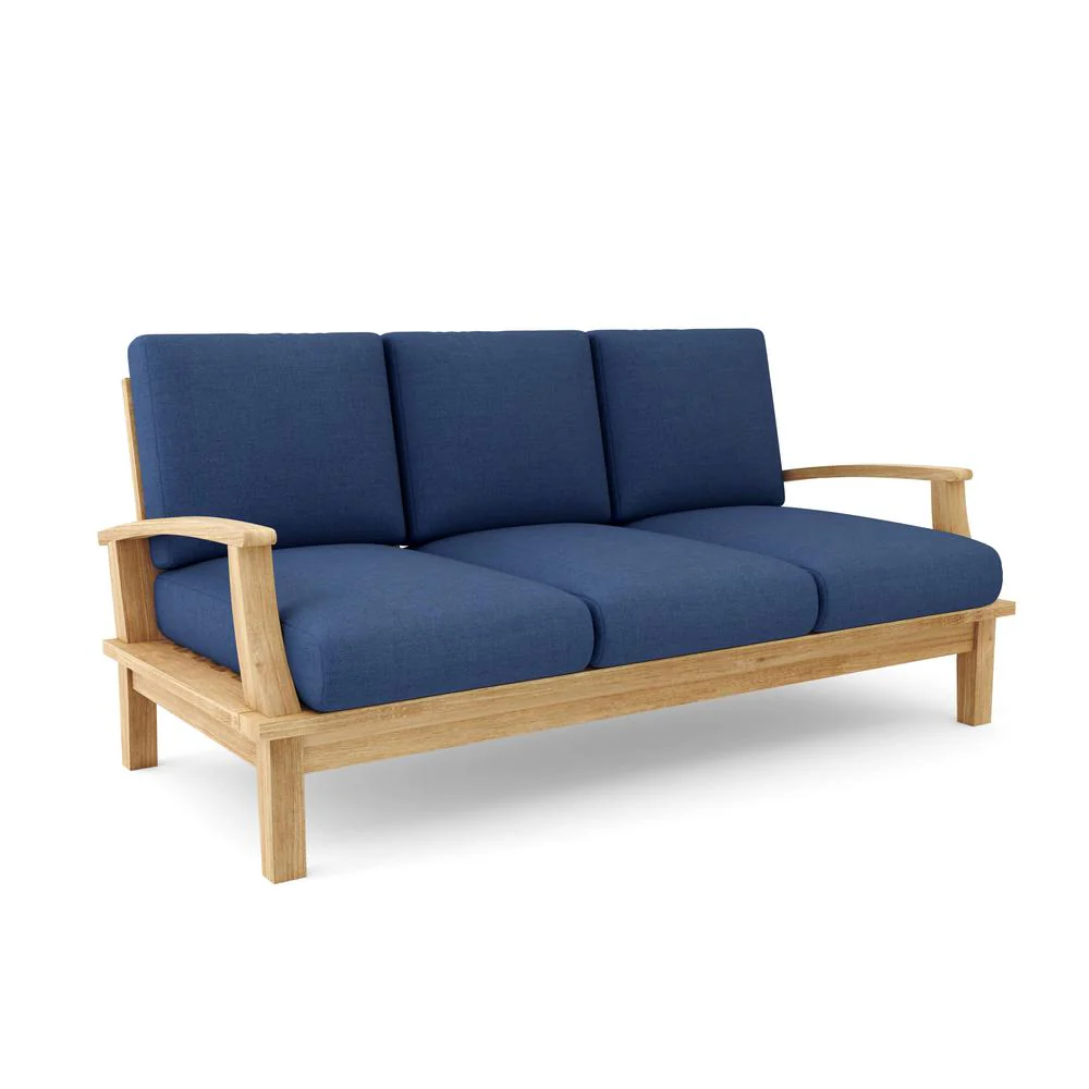 Brianna Deep Seating Sofa + Cushion By Anderson Teak - Image 3