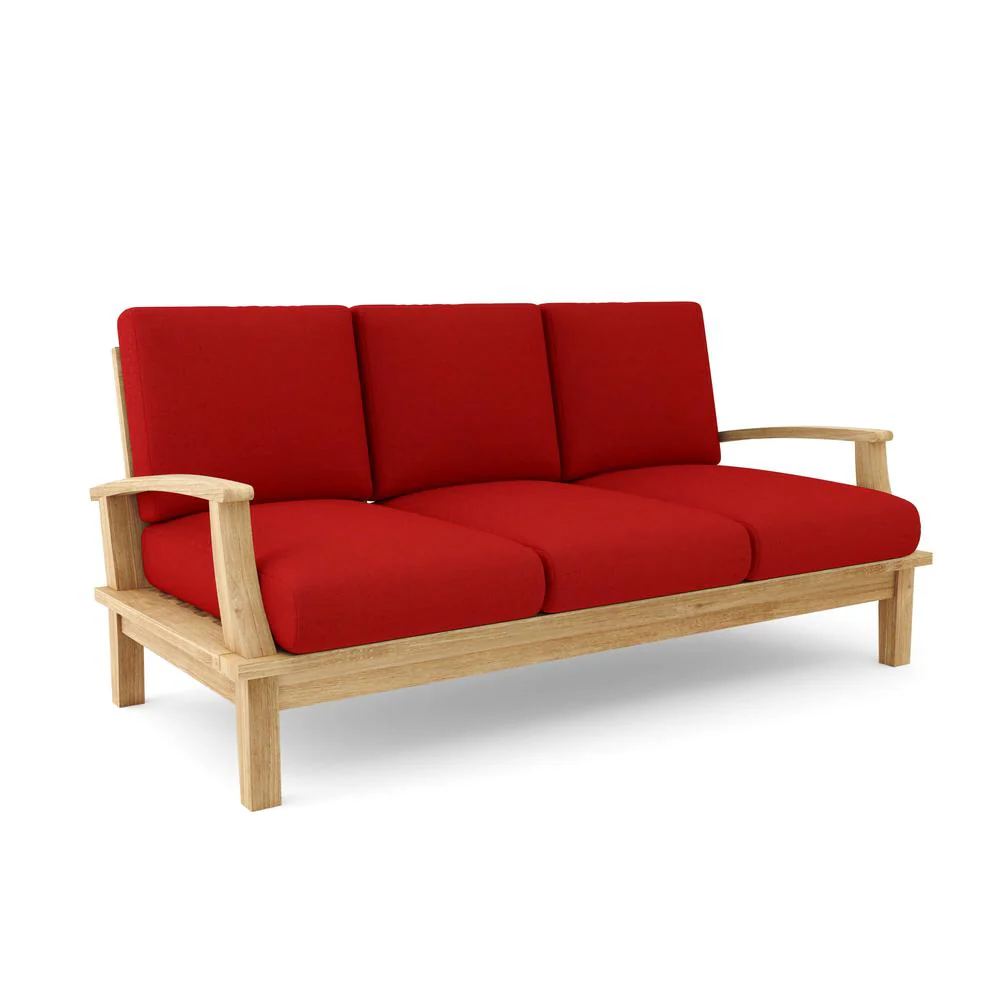 Brianna Deep Seating Sofa + Cushion By Anderson Teak - Image 4