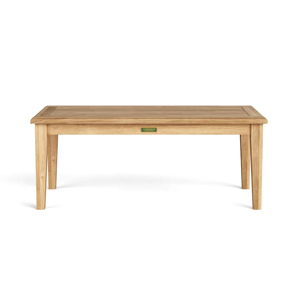 Brianna Rectangular Coffee Table By Anderson Teak - Image 2