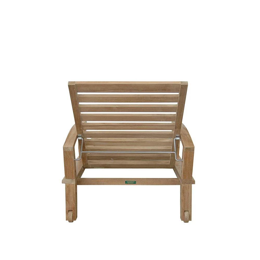 Brianna Sun Lounger With Arm By Anderson Teak - Image 2