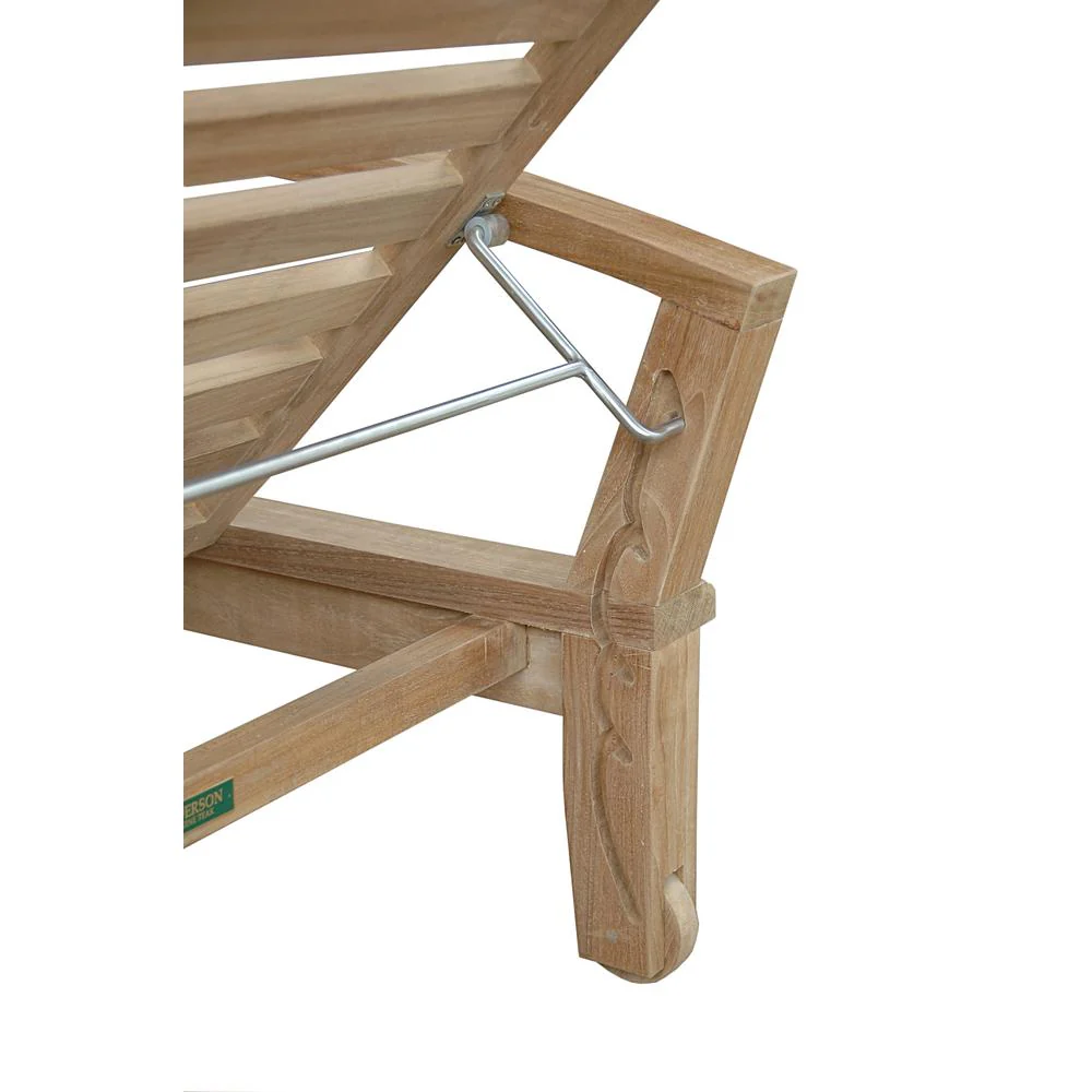 Brianna Sun Lounger With Arm By Anderson Teak - Image 3
