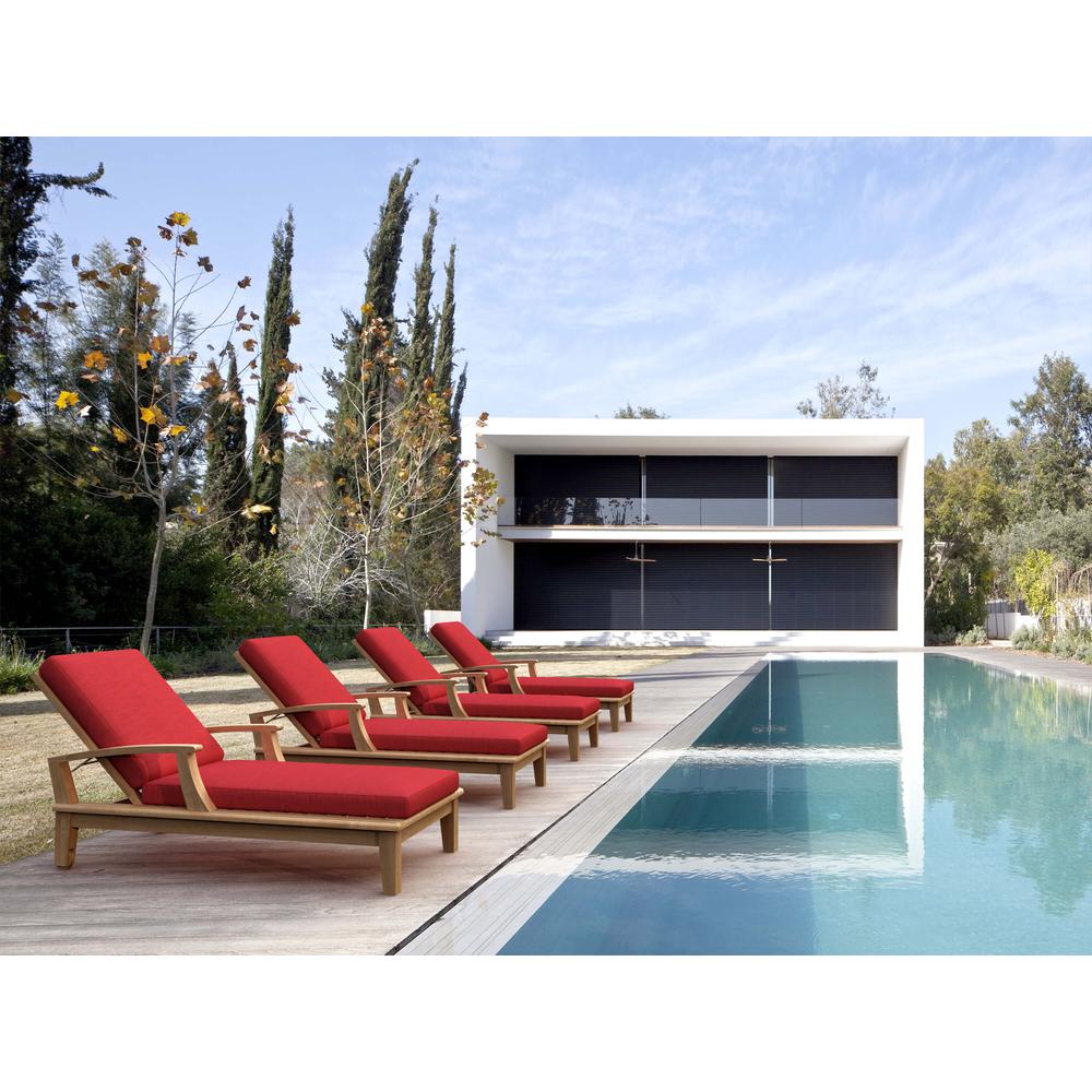 Brianna Sun Lounger With Arm By Anderson Teak - Image 4