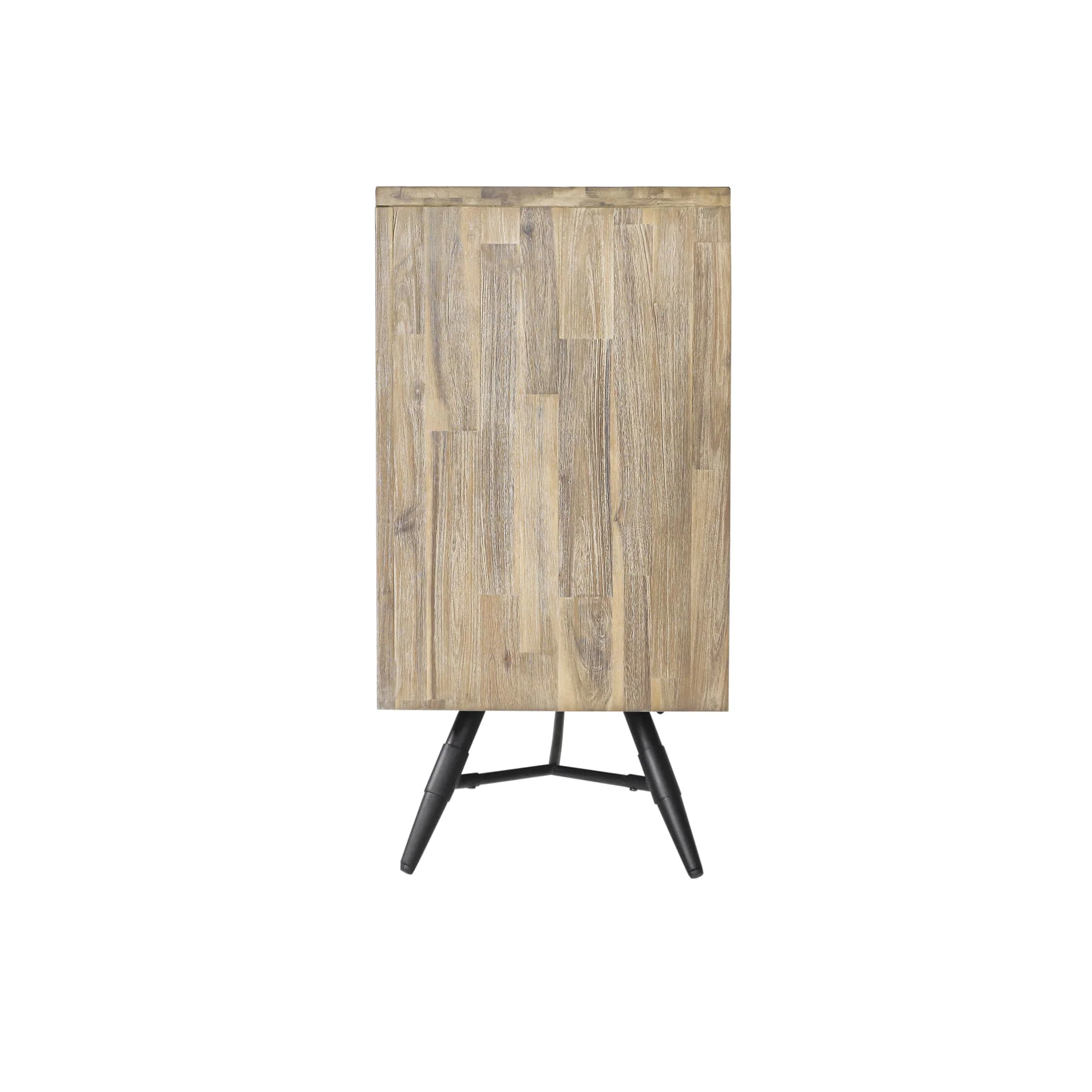 Bridges 6 Drawer Dresser in Two Tone Acacia Wood By Armen Living - Image 6