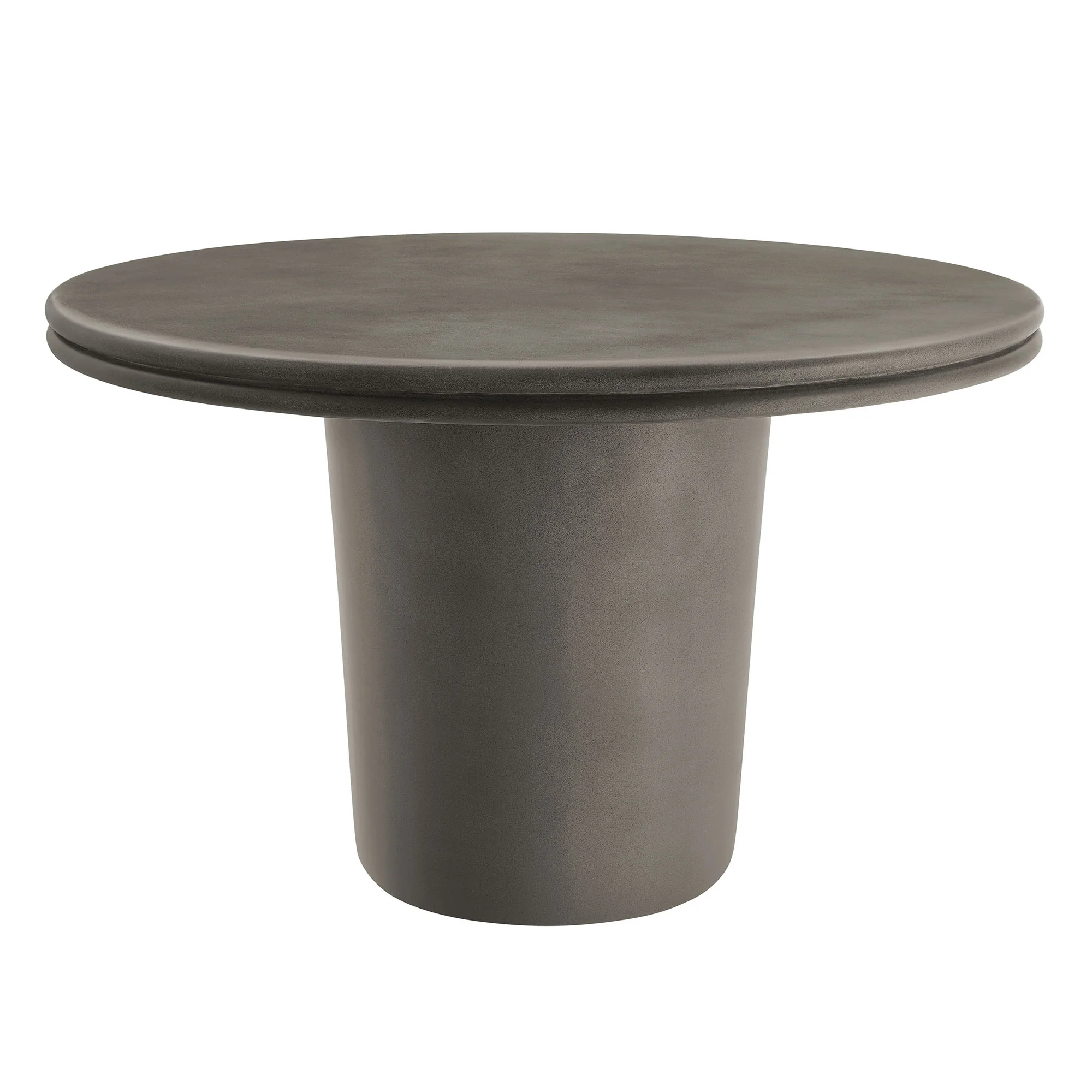 Brion 48" Indoor - Outdoor Patio Concrete Round Dining Table by Modway - Image 2