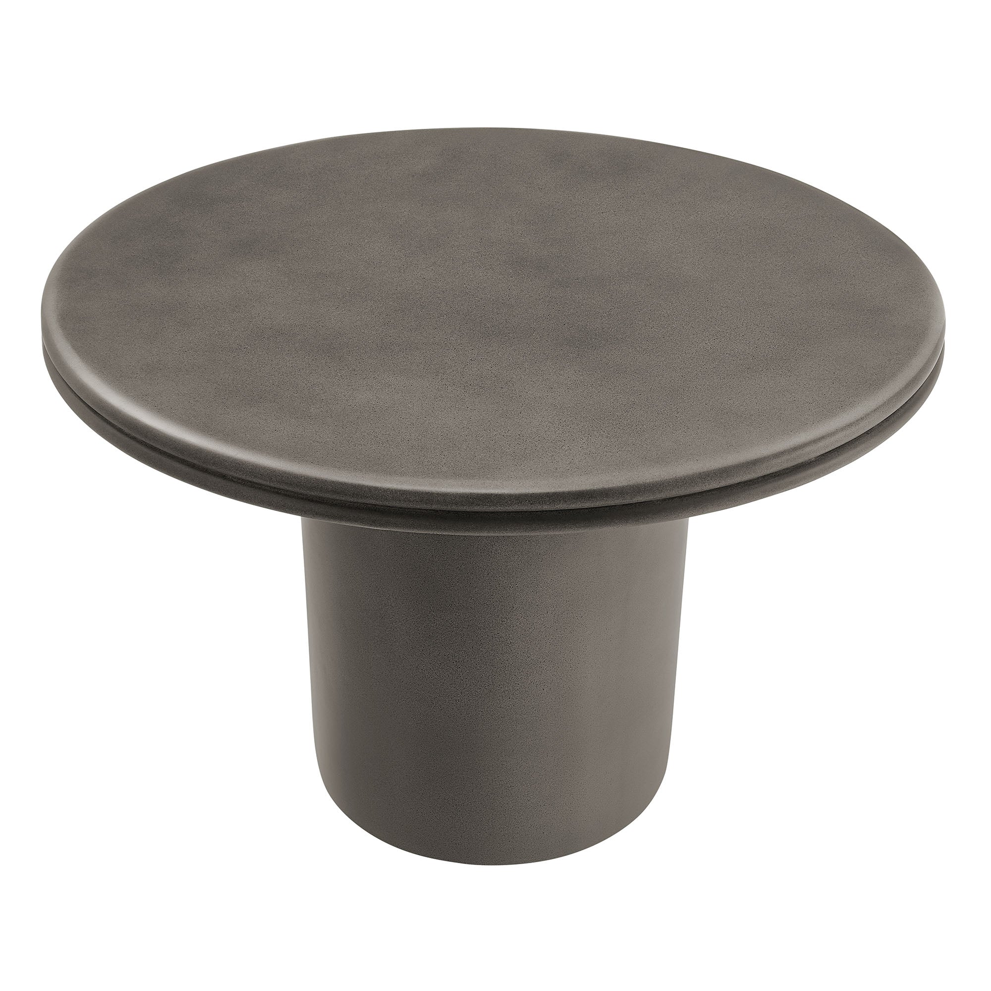Brion 48" Indoor - Outdoor Patio Concrete Round Dining Table by Modway - Image 3