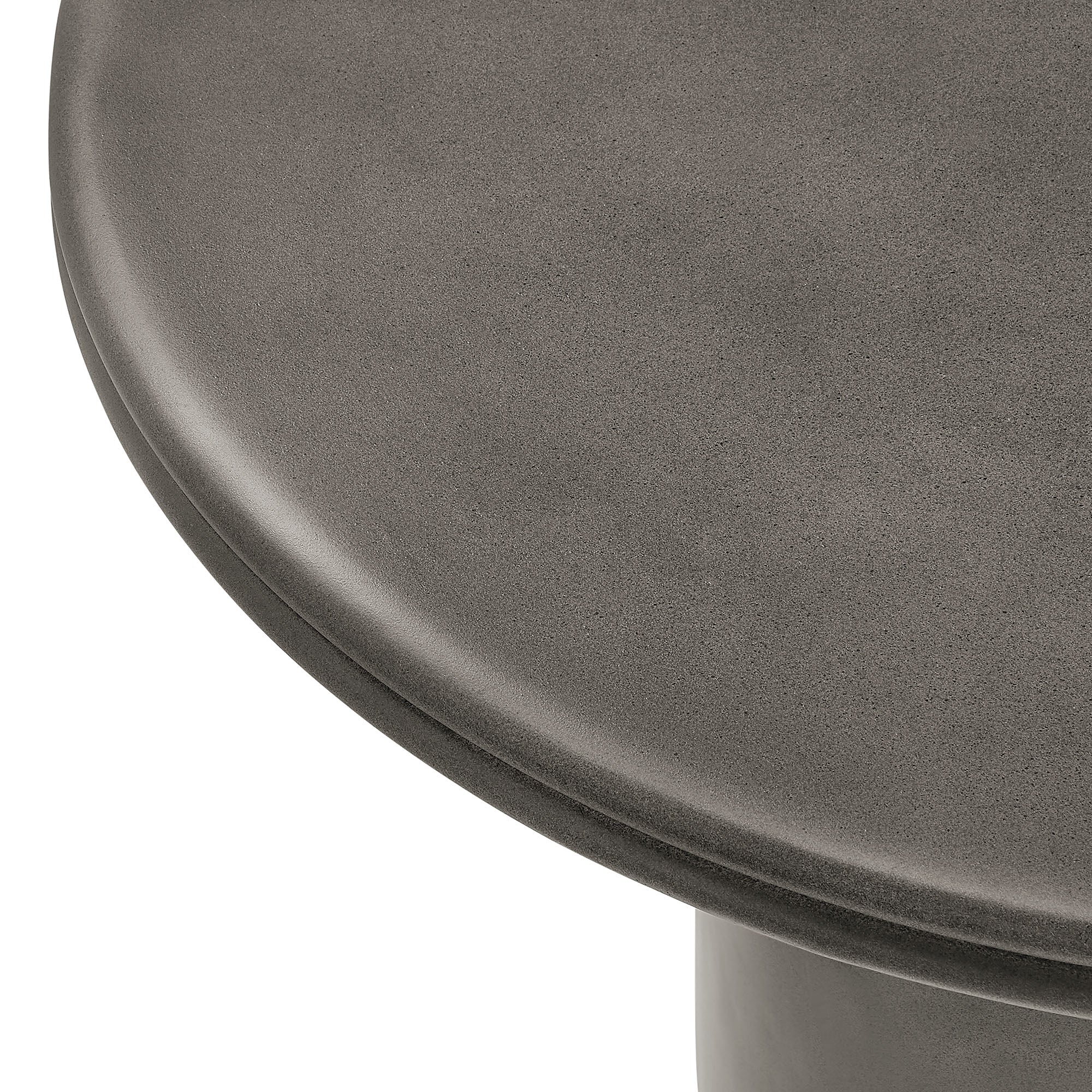 Brion 48" Indoor - Outdoor Patio Concrete Round Dining Table by Modway - Image 4