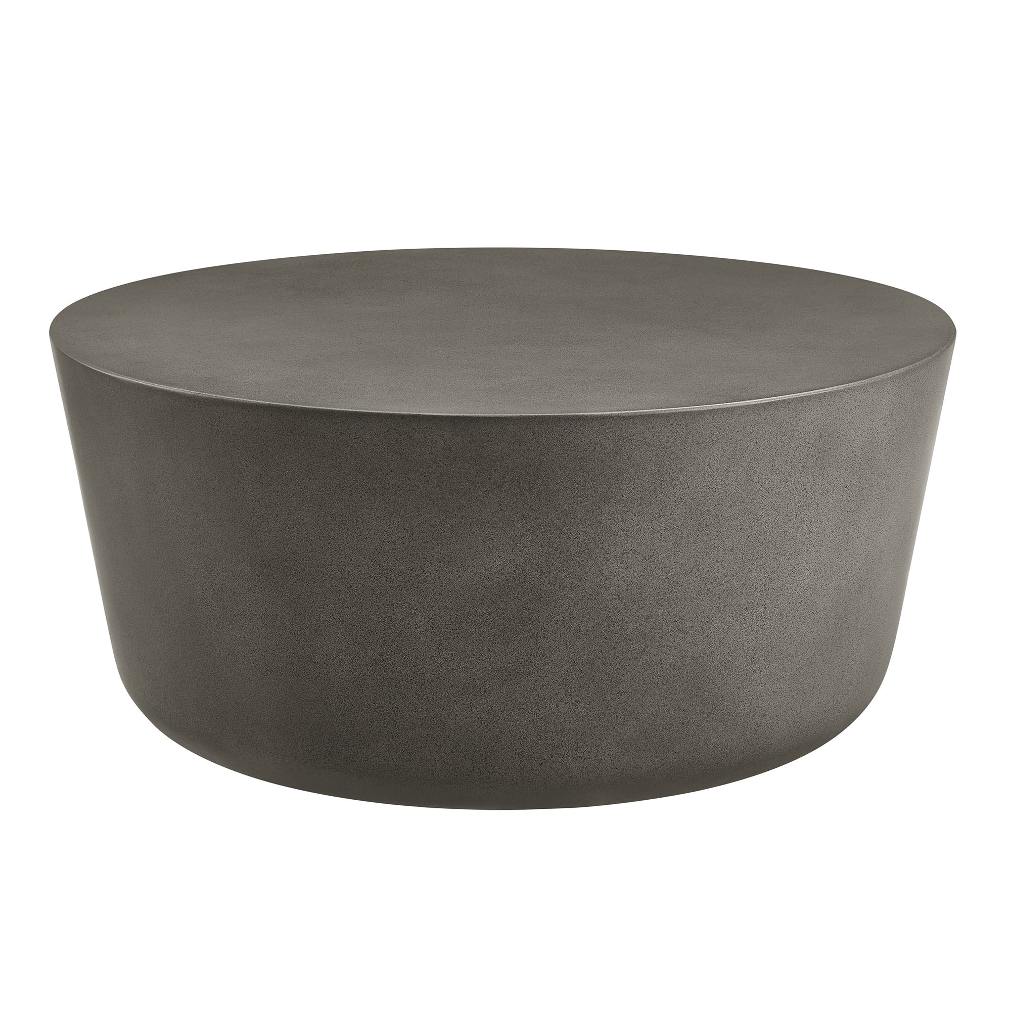 Brion Round Indoor - Outdoor Patio Concrete Coffee Table by Modway - Image 2