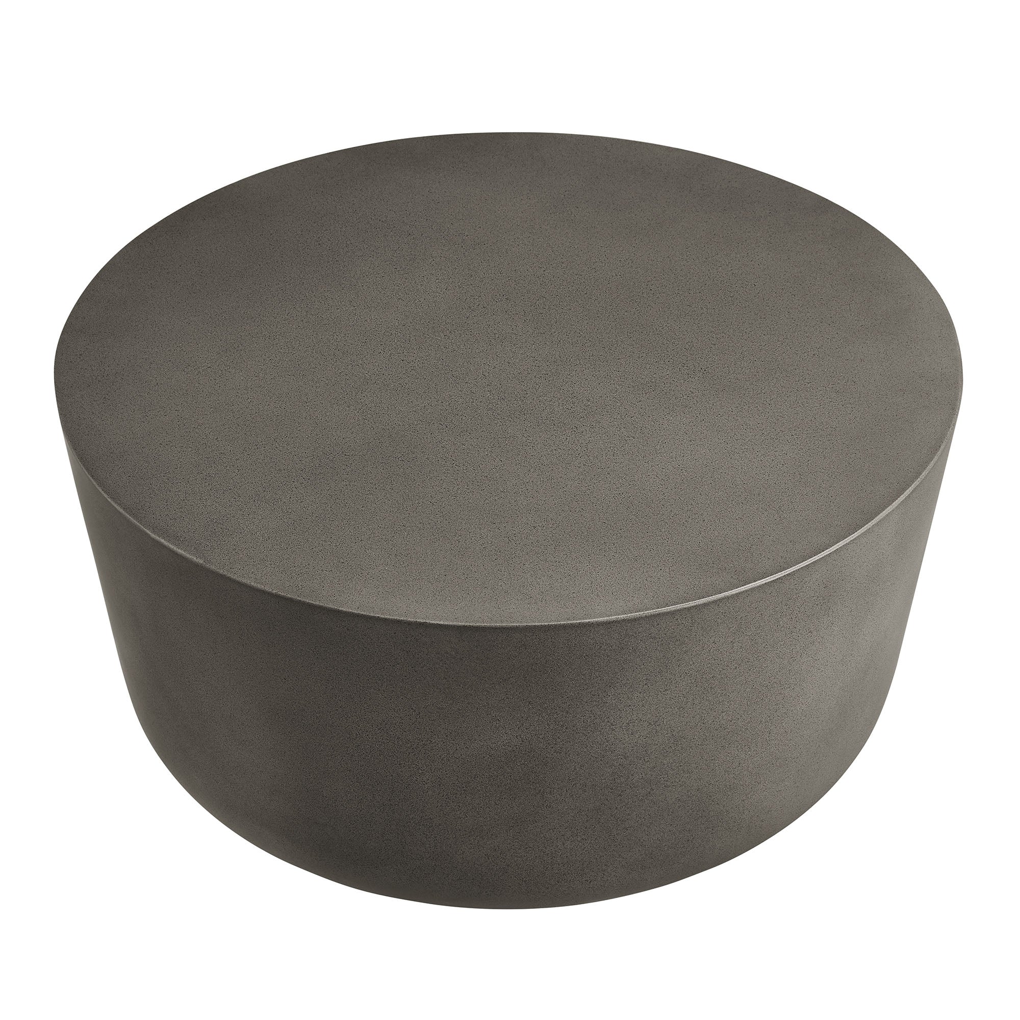Brion Round Indoor - Outdoor Patio Concrete Coffee Table by Modway - Image 3