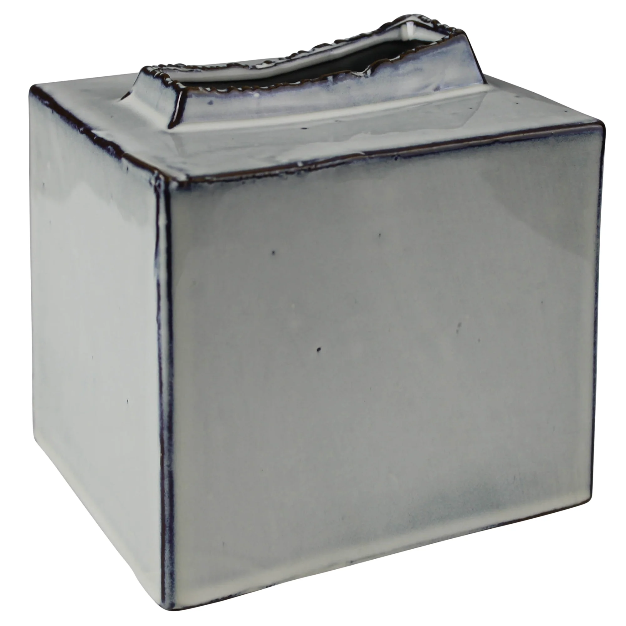 Britta Vase, Ceramic - Square Set Of 2 By HomArt - Image 2