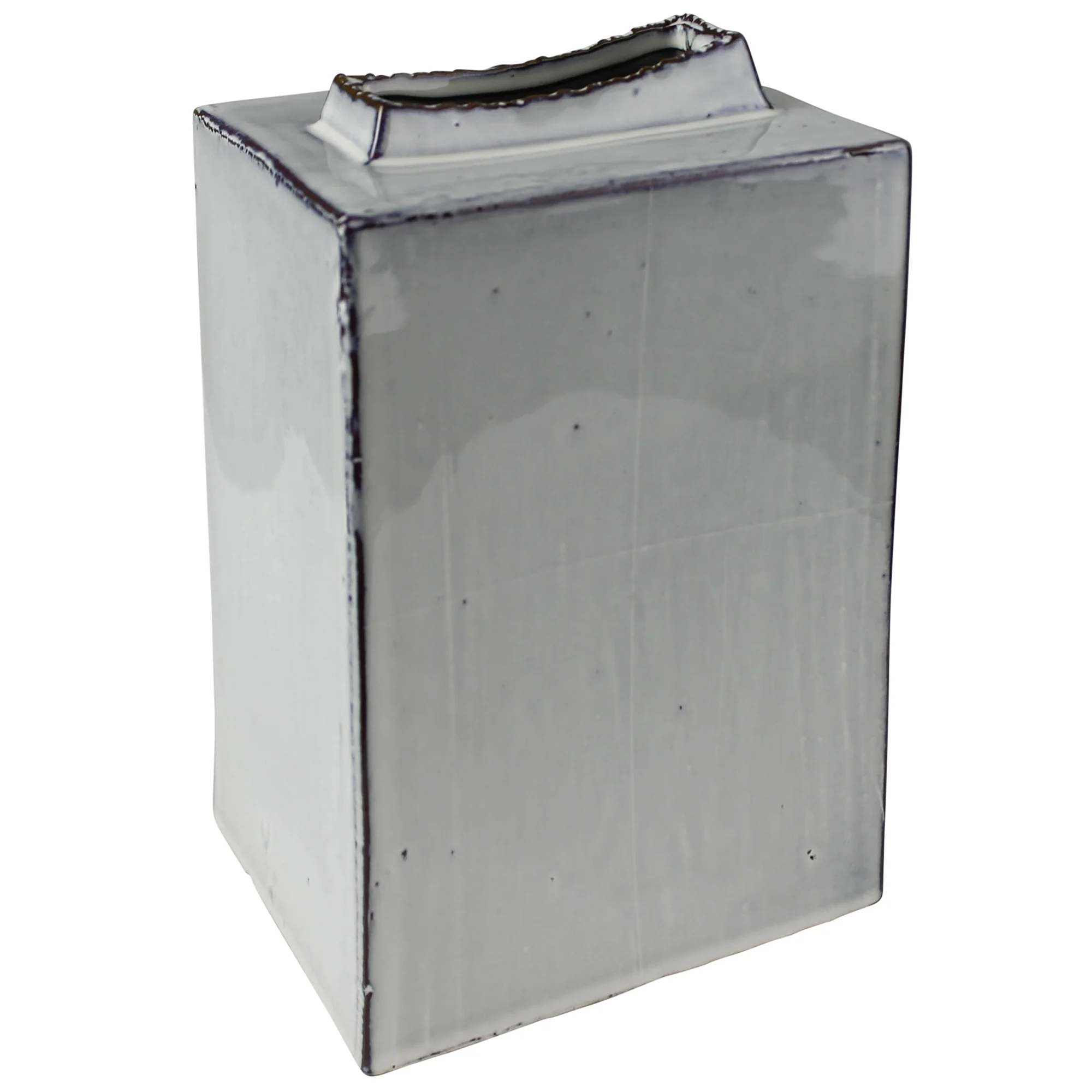 Britta Vase, Ceramic - Tall Rectangle Set Of 2 By HomArt - Image 2
