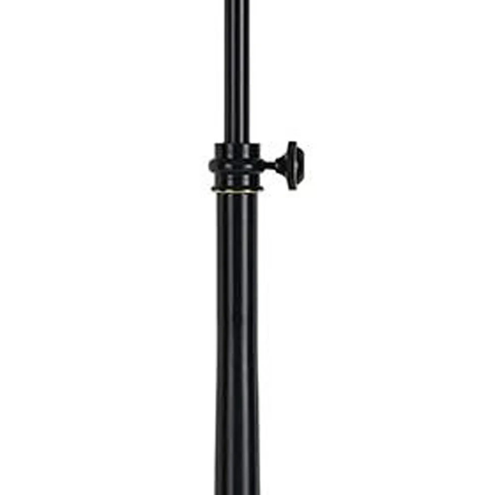 Bronze Adjustable Traditional Shaped Floor Lamp With Brown Empire Shade By Homeroots - Image 3