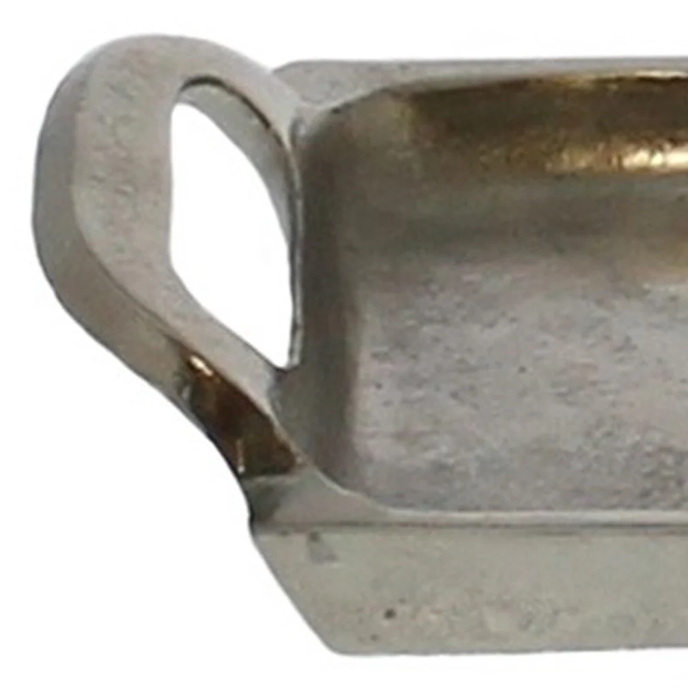 Bronze Narrow Rectangular Tray By Homeroots - Image 3