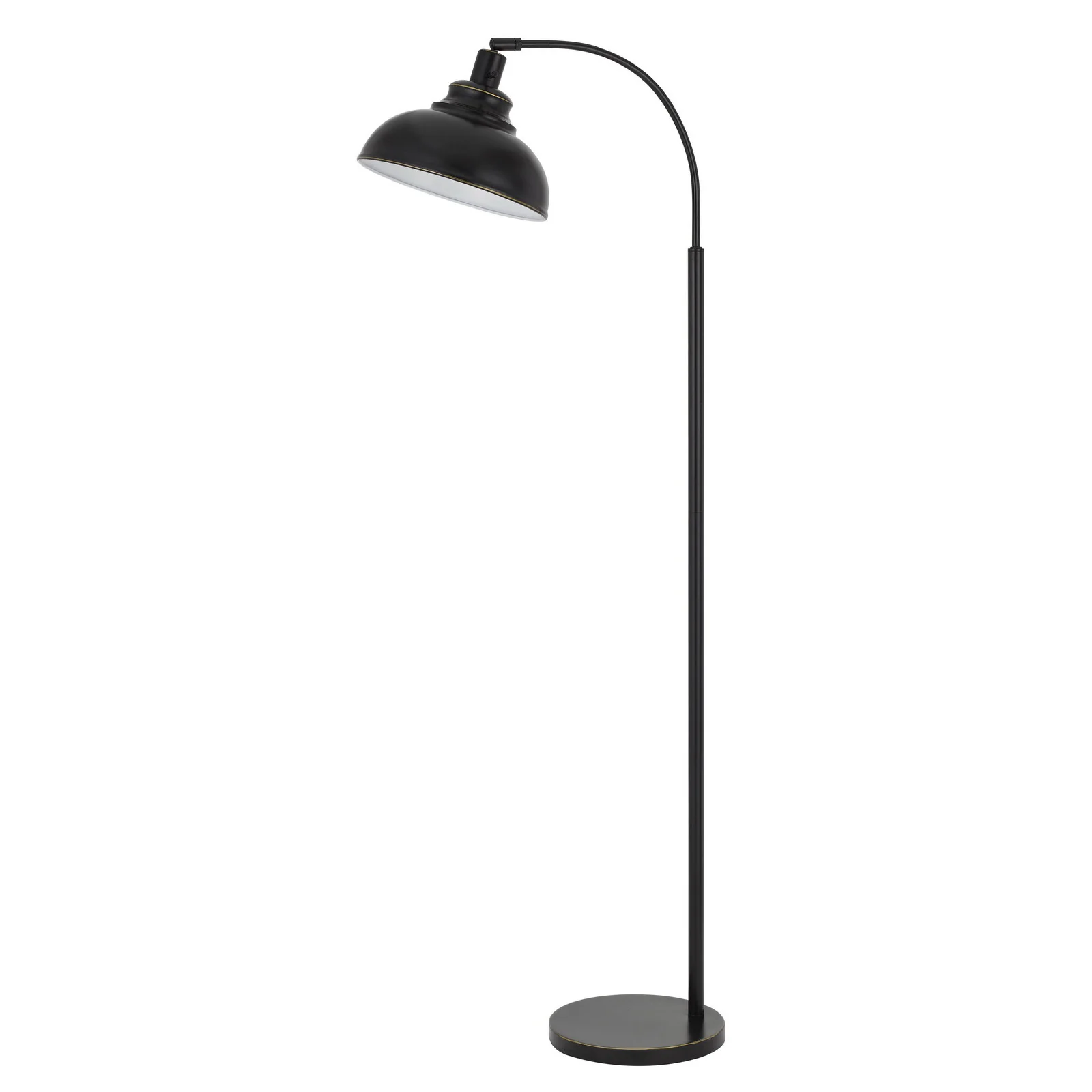 Bronze Traditional Shaped Floor Lamp By Homeroots - Image 2