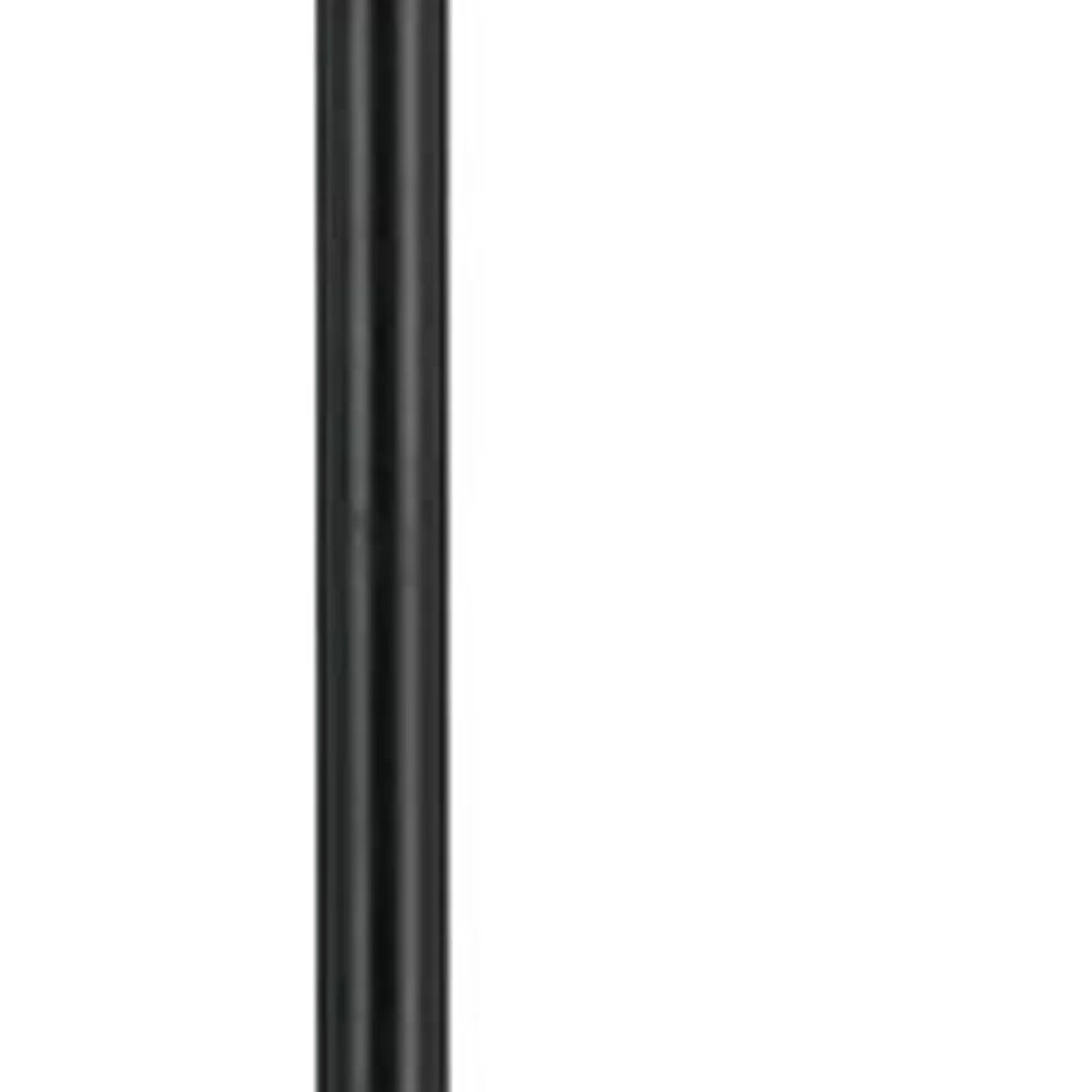 Bronze Traditional Shaped Floor Lamp With Tan Square Shade By Homeroots - Image 3