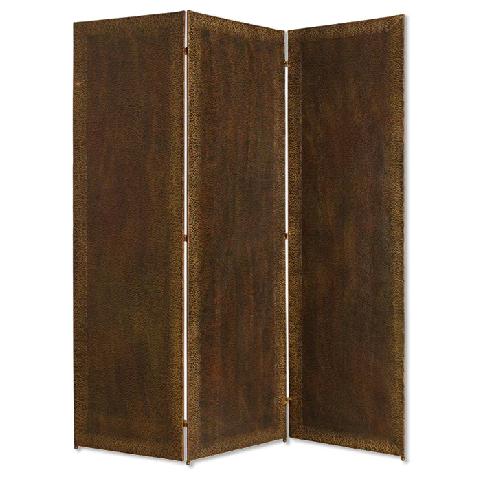 Bronze Wood Forger Screen By Homeroots - Image 2