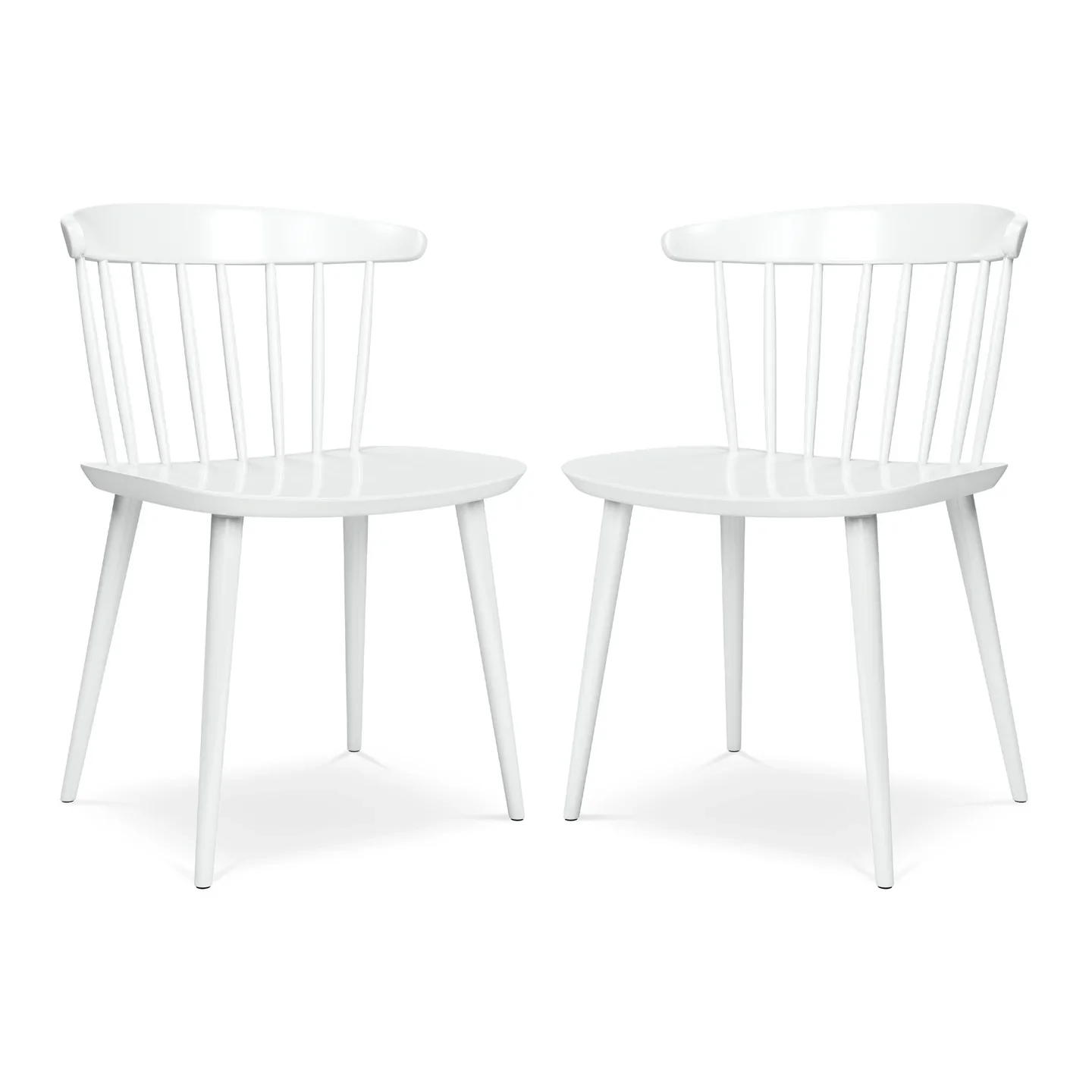 Brook Dining Chair, White By World Modern Design - Image 7