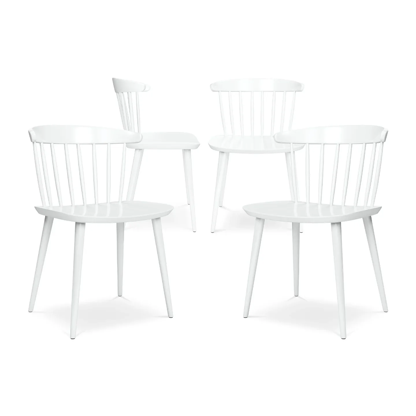 Brook Dining Chair, White By World Modern Design - Image 8