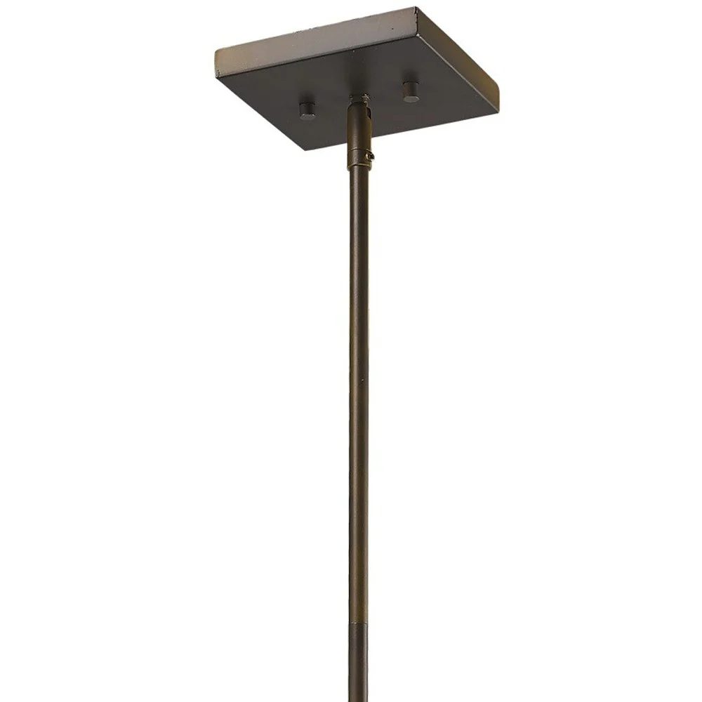 Brooklyn 4-Light Oil-Rubbed Bronze Pendant With Metal Framework Shade By Homeroots - Image 3
