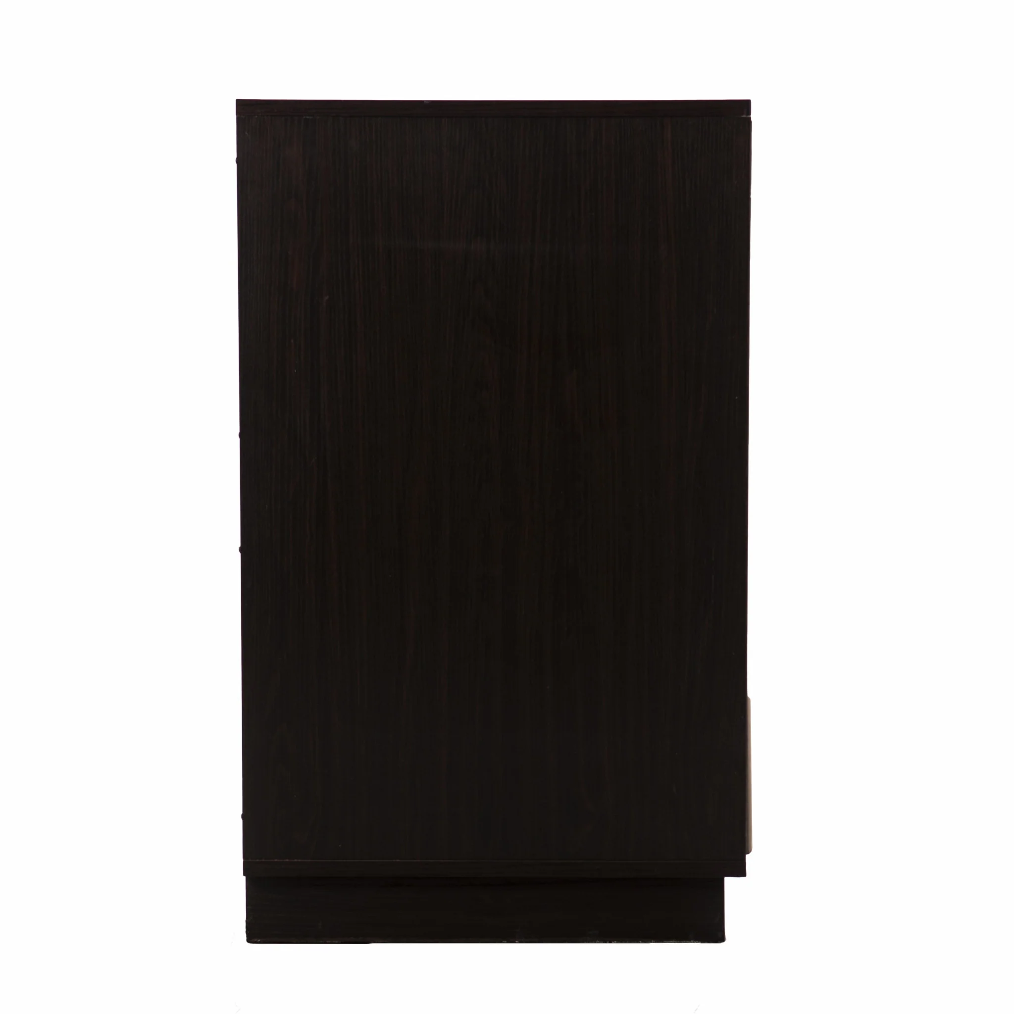 Brown And Cream Sculptural Leaf Accent Storage Cabinet By Homeroots - Image 3