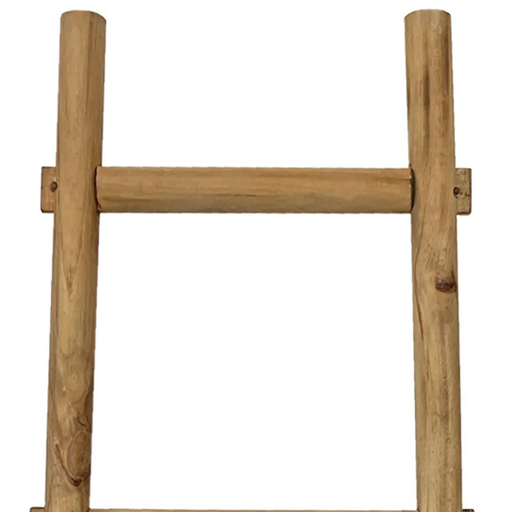 Brown Decorative Ladder Shelve By Homeroots - Image 6