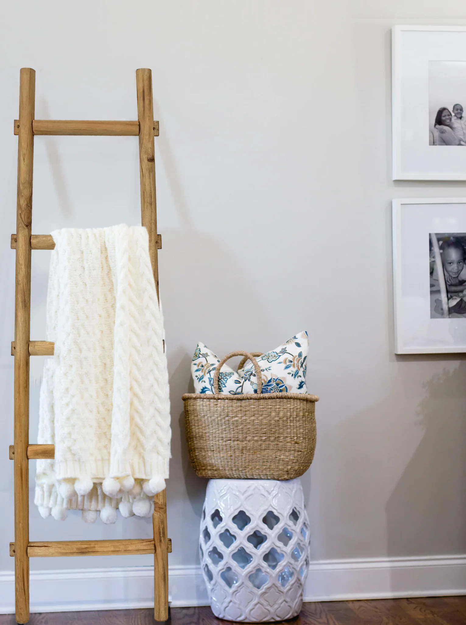Brown Decorative Ladder Shelve By Homeroots - Image 8