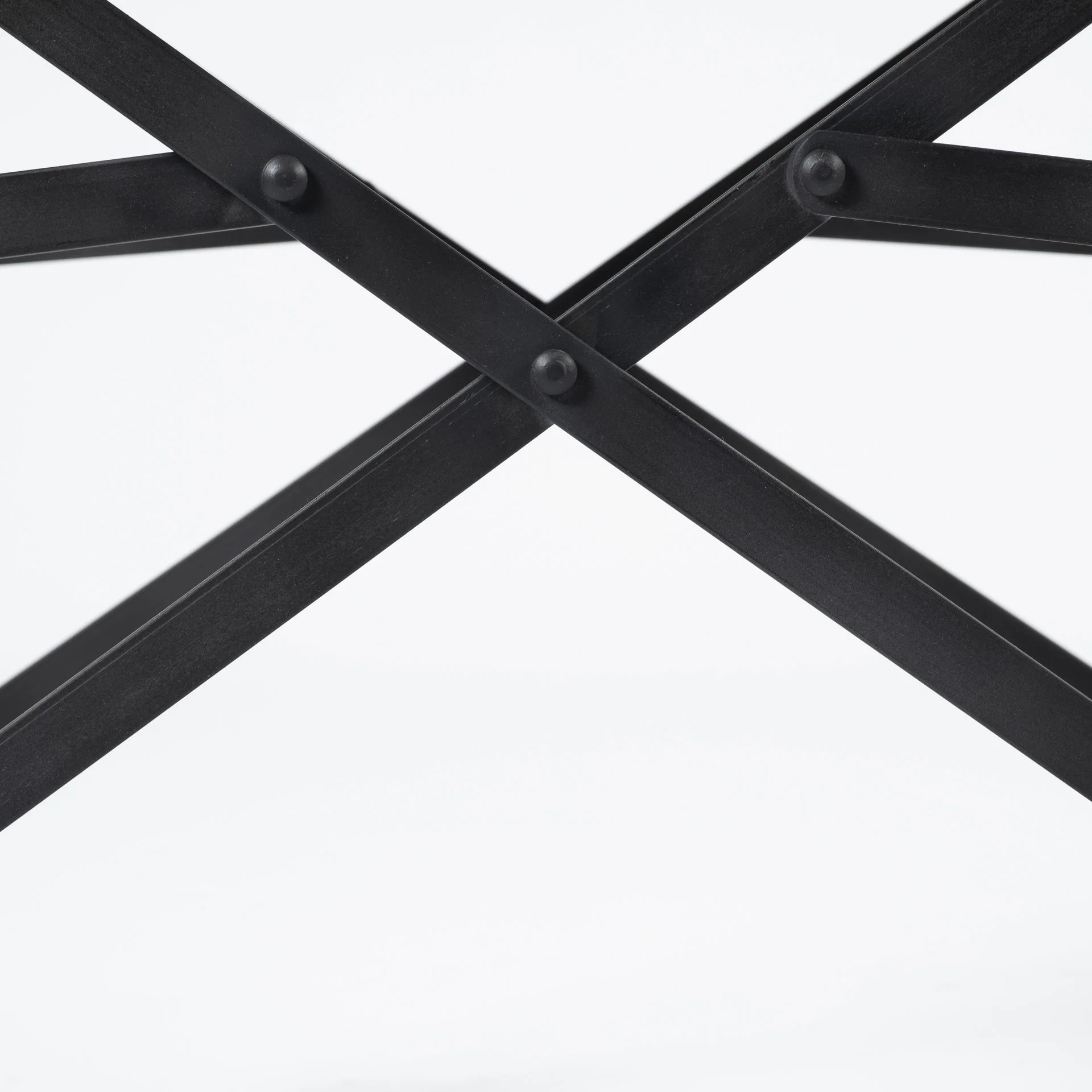 Brown Leather With Black Iron Frame Dining Chair By Homeroots - Image 9