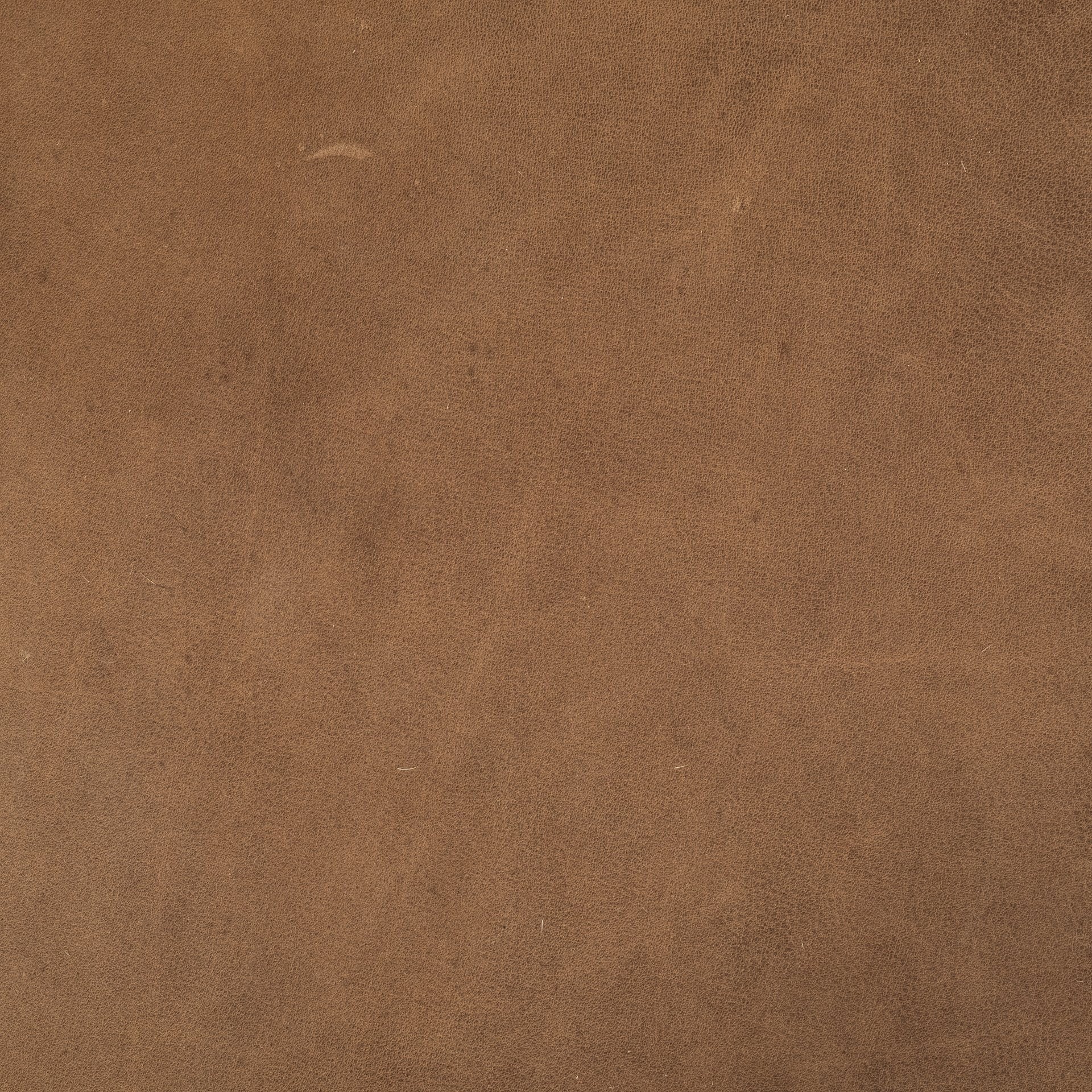 Brown Leather Wrapped Ottoman By Homeroots - Image 8