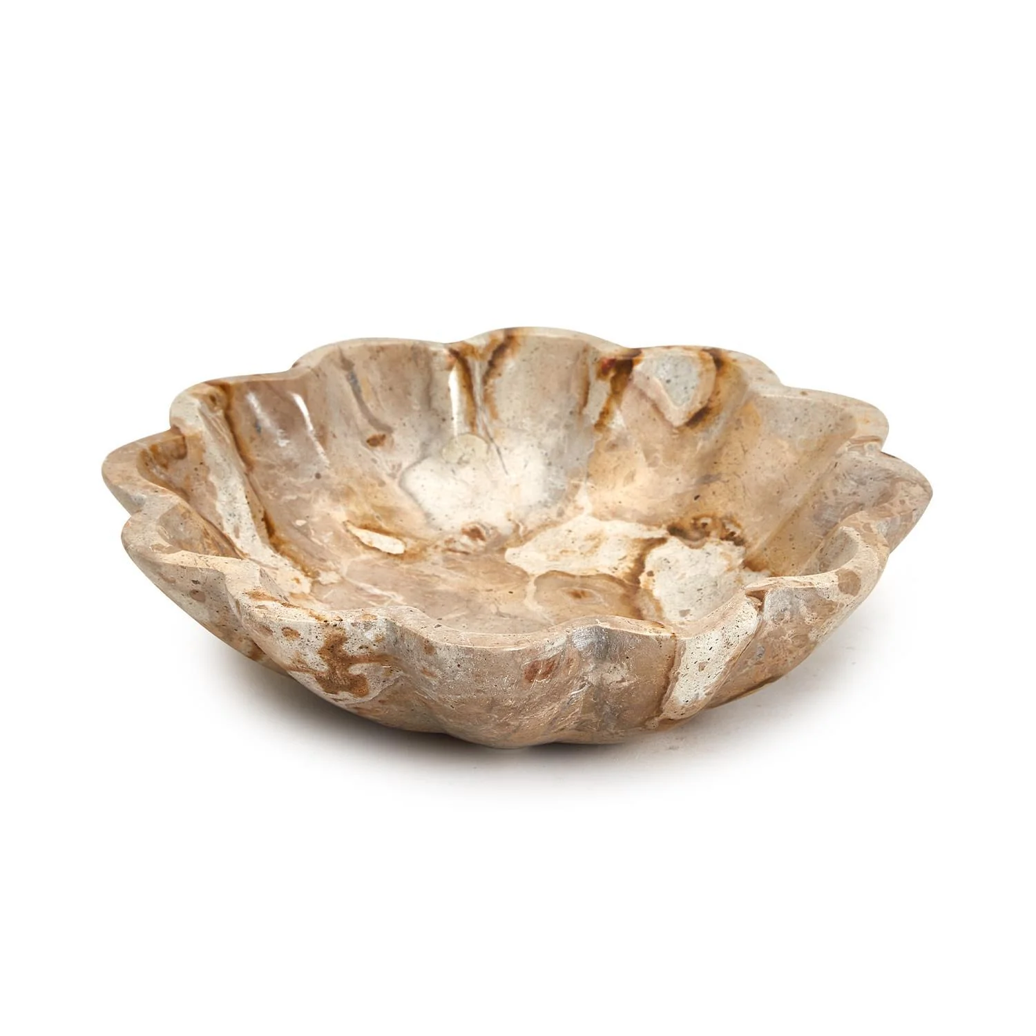 Brown Marble Bowl Set Of 4 By Tozai Home - Image 4
