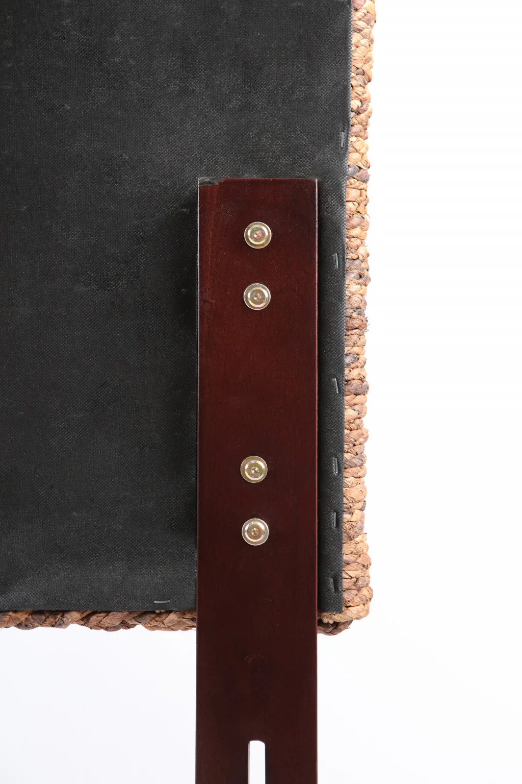 Brown Natural and Rustic Woven Banana Leaf Straight King Size Headboard By Homeroots - Image 6
