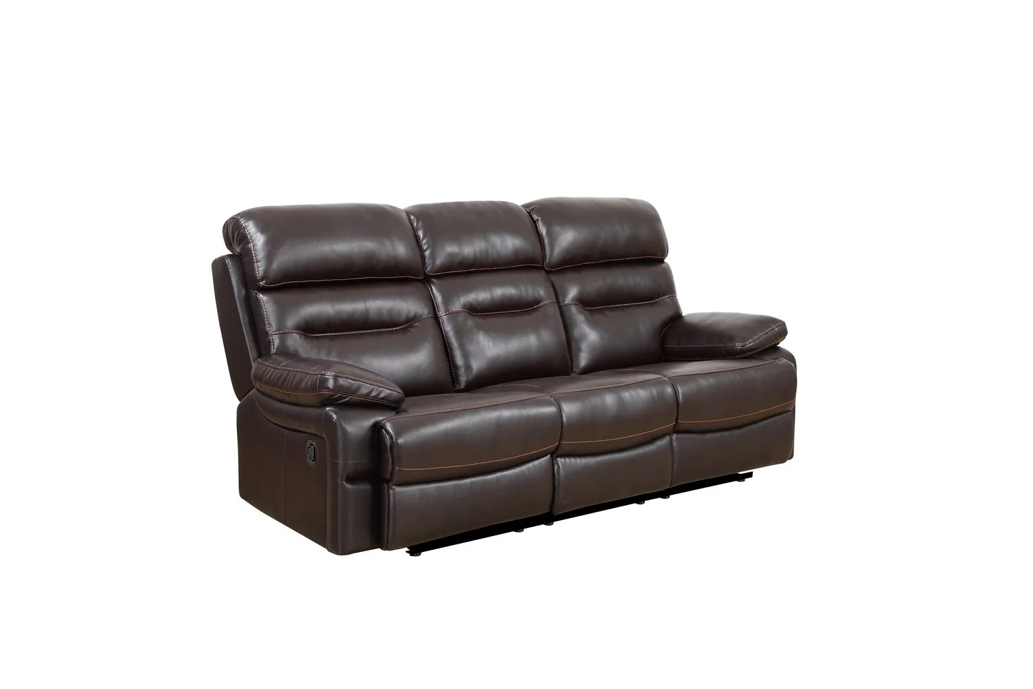 Brown Sofa By Homeroots - 366321 - Image 2