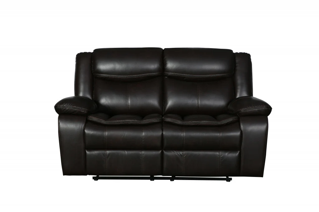 Brown Sofa Love By Homeroots - 366307 - Image 3