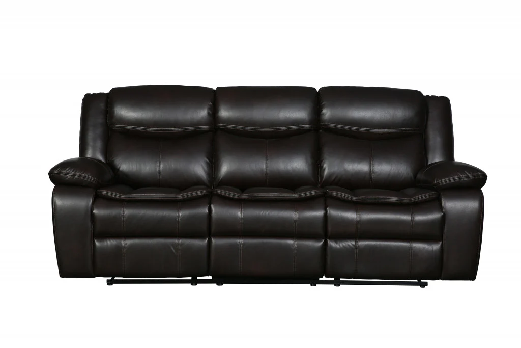 Brown Sofa Love By Homeroots - 366307 - Image 4
