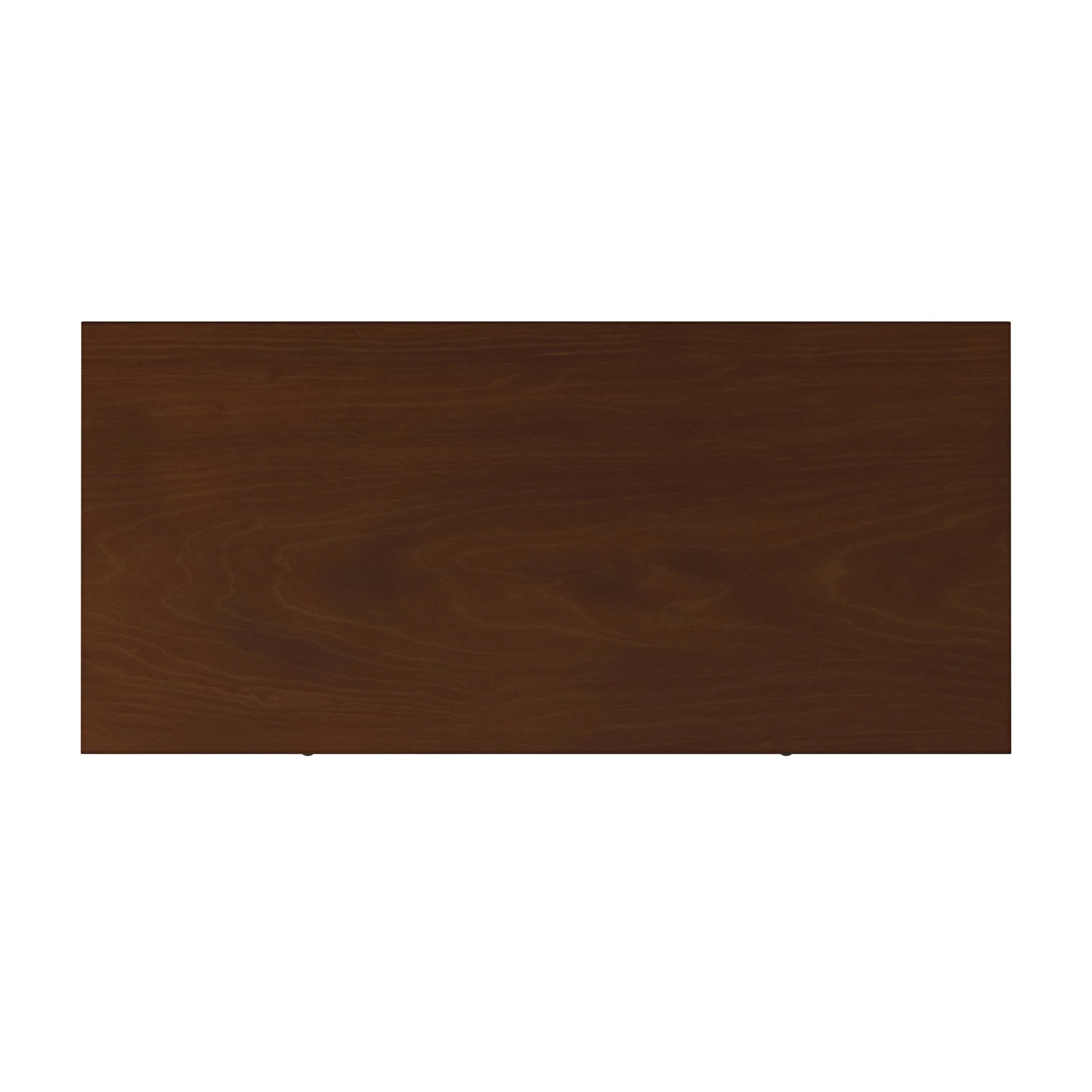 Brown Solid Wood Four Drawer Chest By Homeroots - Image 6