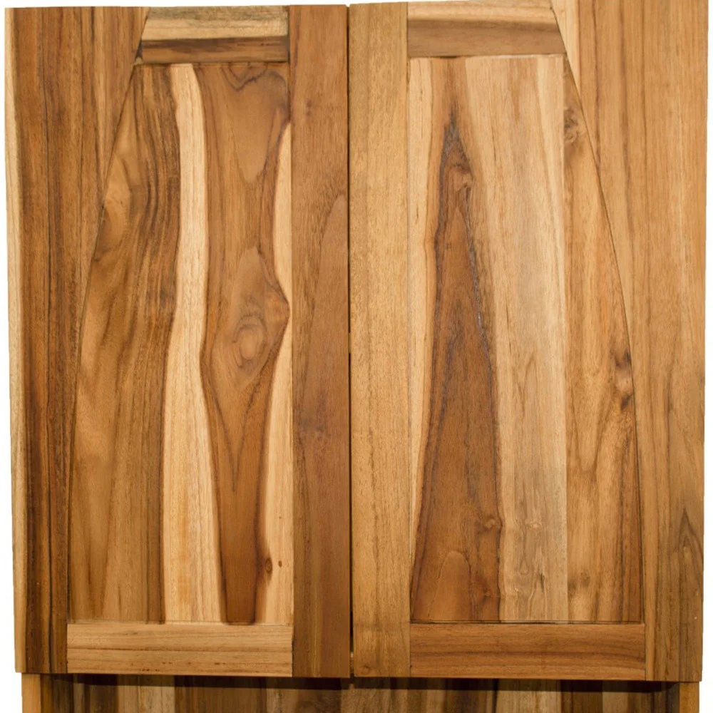 Brown Solid Wood Frame Wall Mounted Accent Cabinet By Homeroots - Image 4