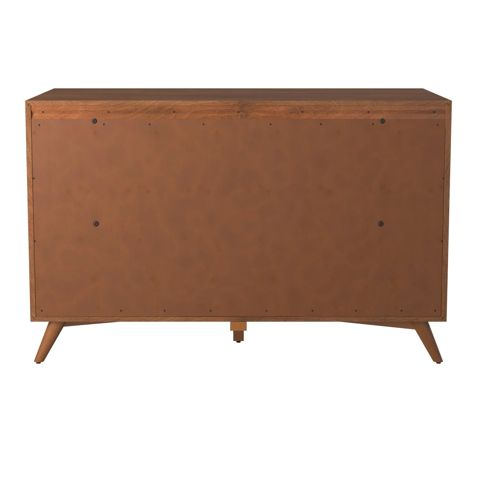 Brown Solid Wood Seven Drawer Double Dresser By Homeroots - Image 8