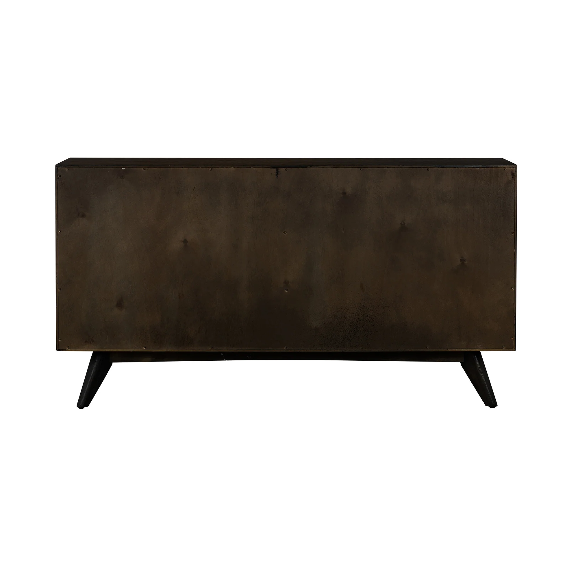 Brown Solid Wood Six Drawer Dresser By Homeroots - Image 4