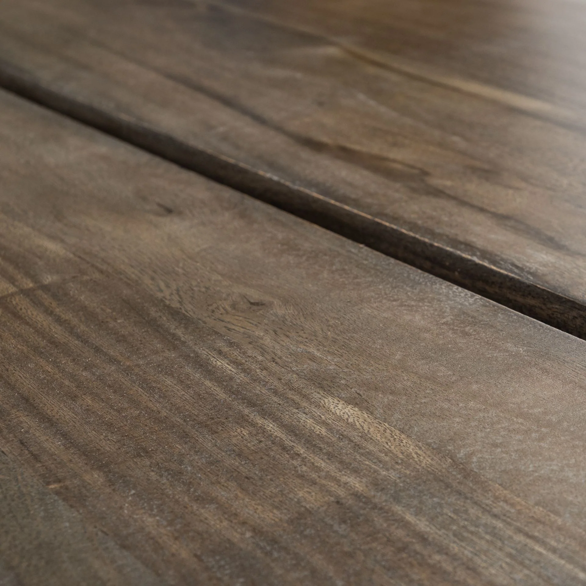 Brown Solid Wood Top And Base Dining Table By Homeroots - Image 6