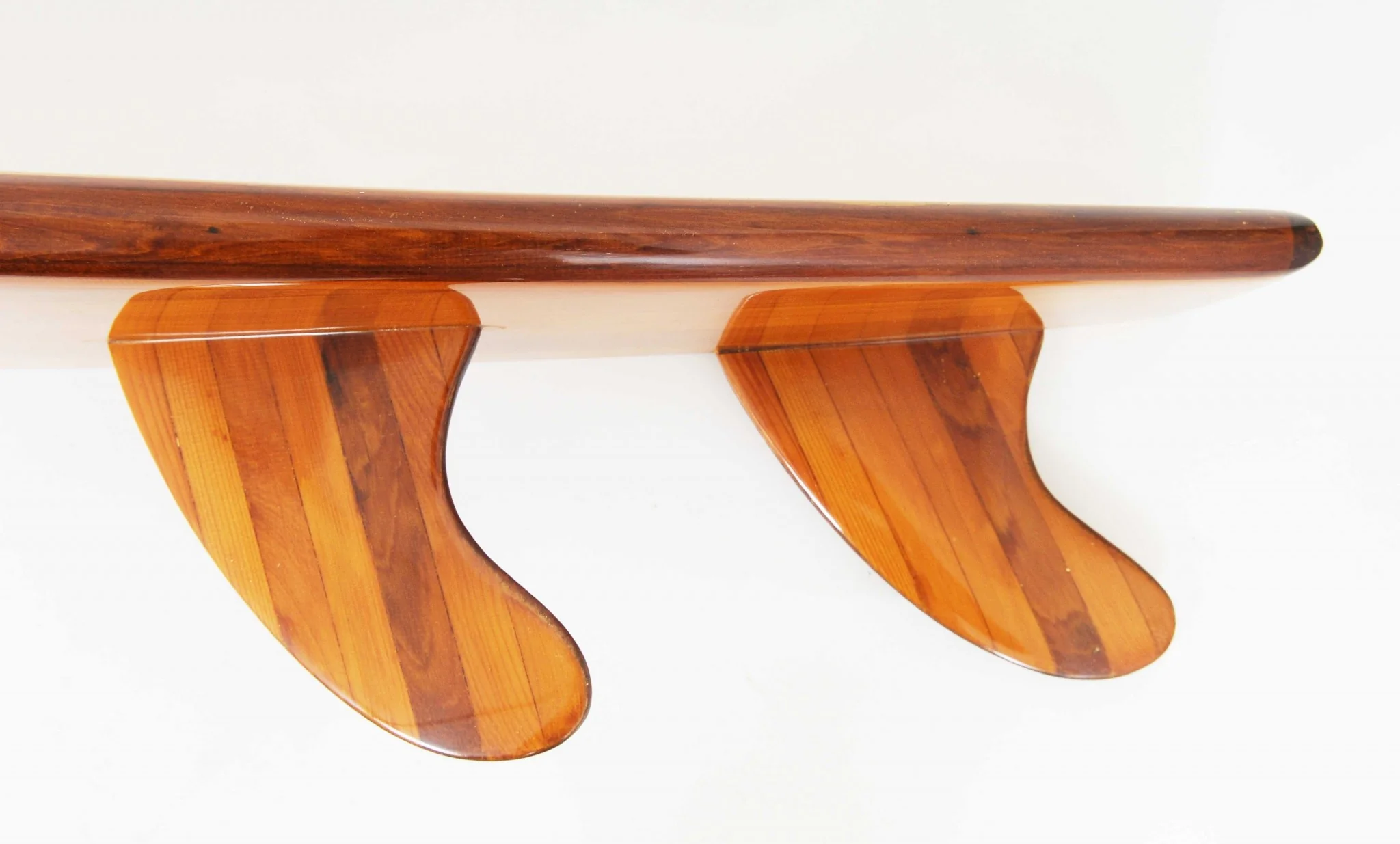 Brown Solid Wood Wall Decor By Homeroots - Image 3